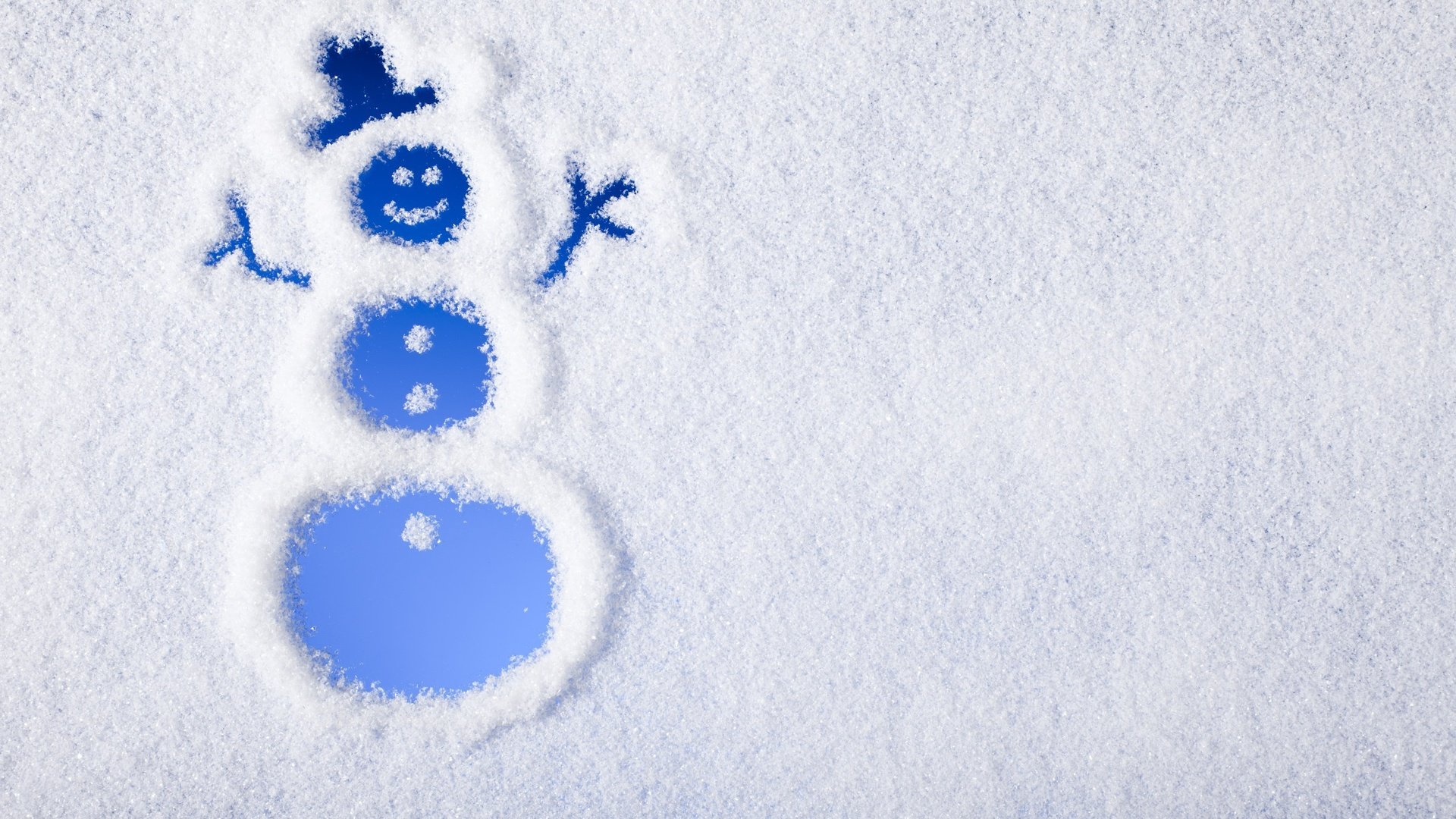 Обои рисунок, снег, новый год, зима, снеговик, рождество, figure, snow, new year, winter, snowman, christmas разрешение 2560x1600 Загрузить