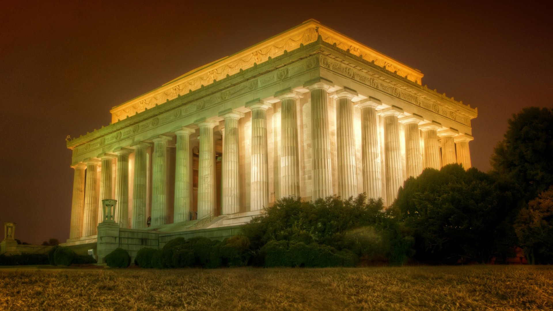 Обои вашингтон, сша, мемориал линкольна, washington, usa, the lincoln memorial разрешение 2112x1188 Загрузить