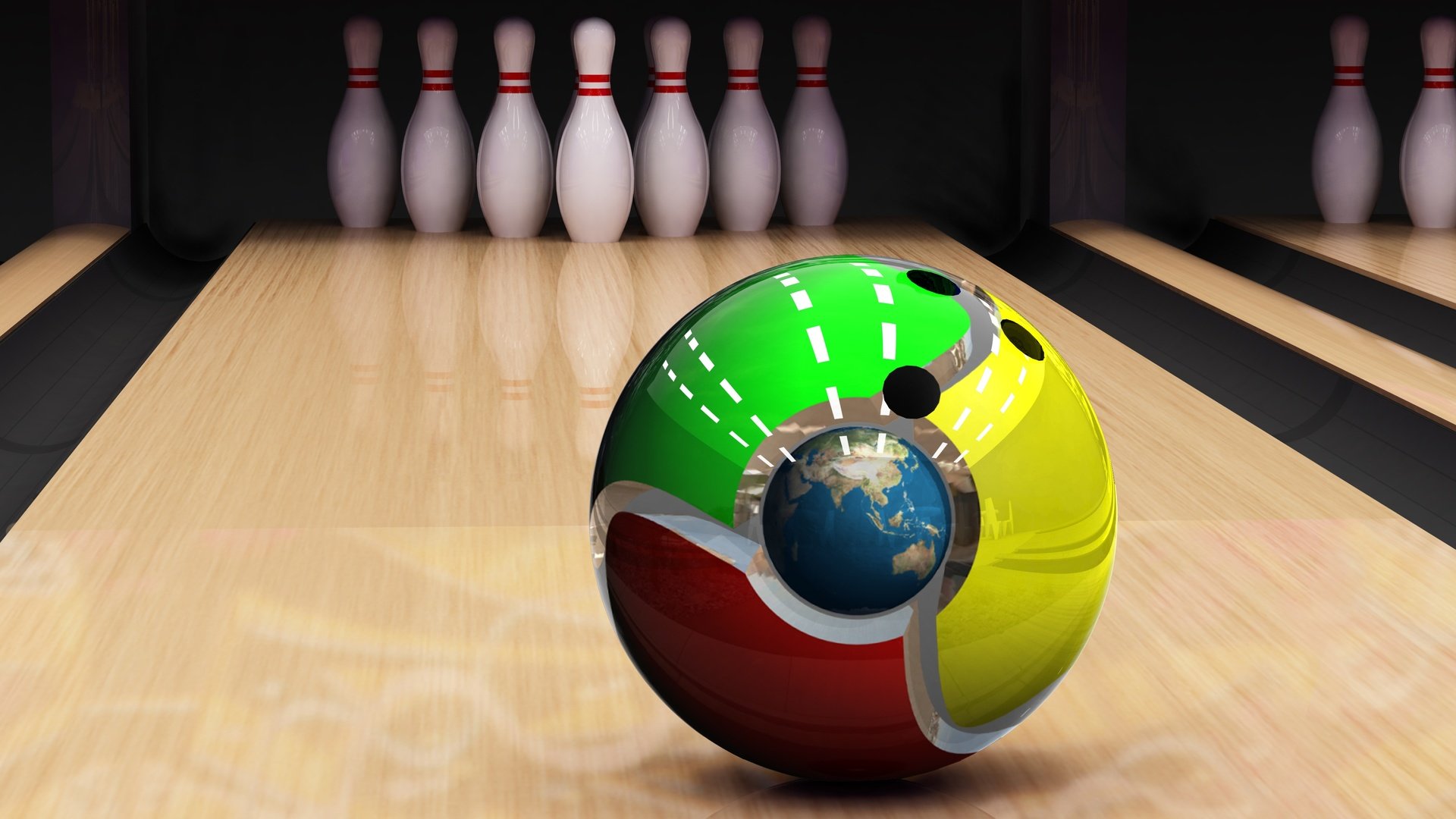 Обои игра, спорт, мяч, боулинг, the game, sport, the ball, bowling разрешение 3959x2250 Загрузить