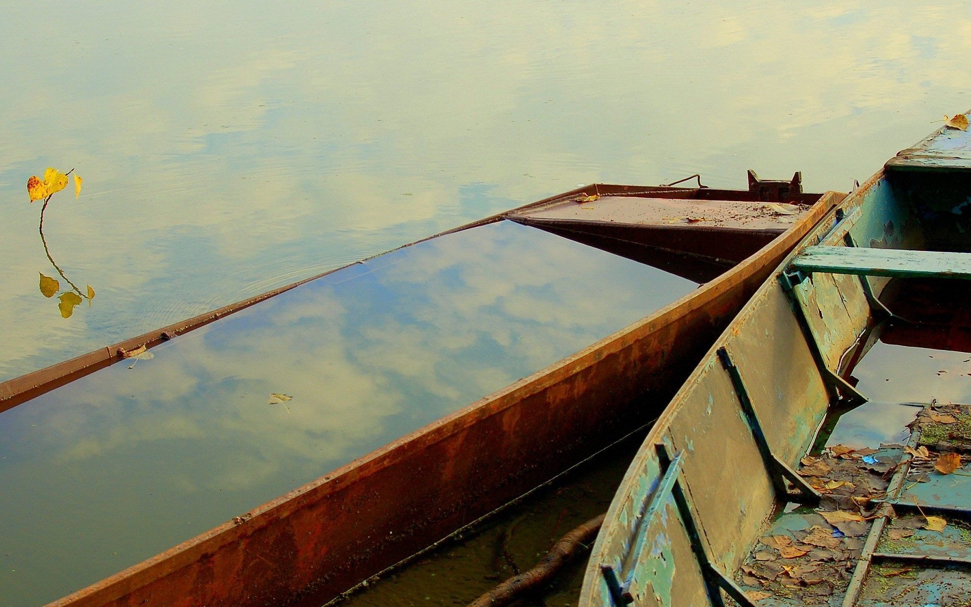 Обои вода, отражение, лодка, water, reflection, boat разрешение 1920x1440 Загрузить