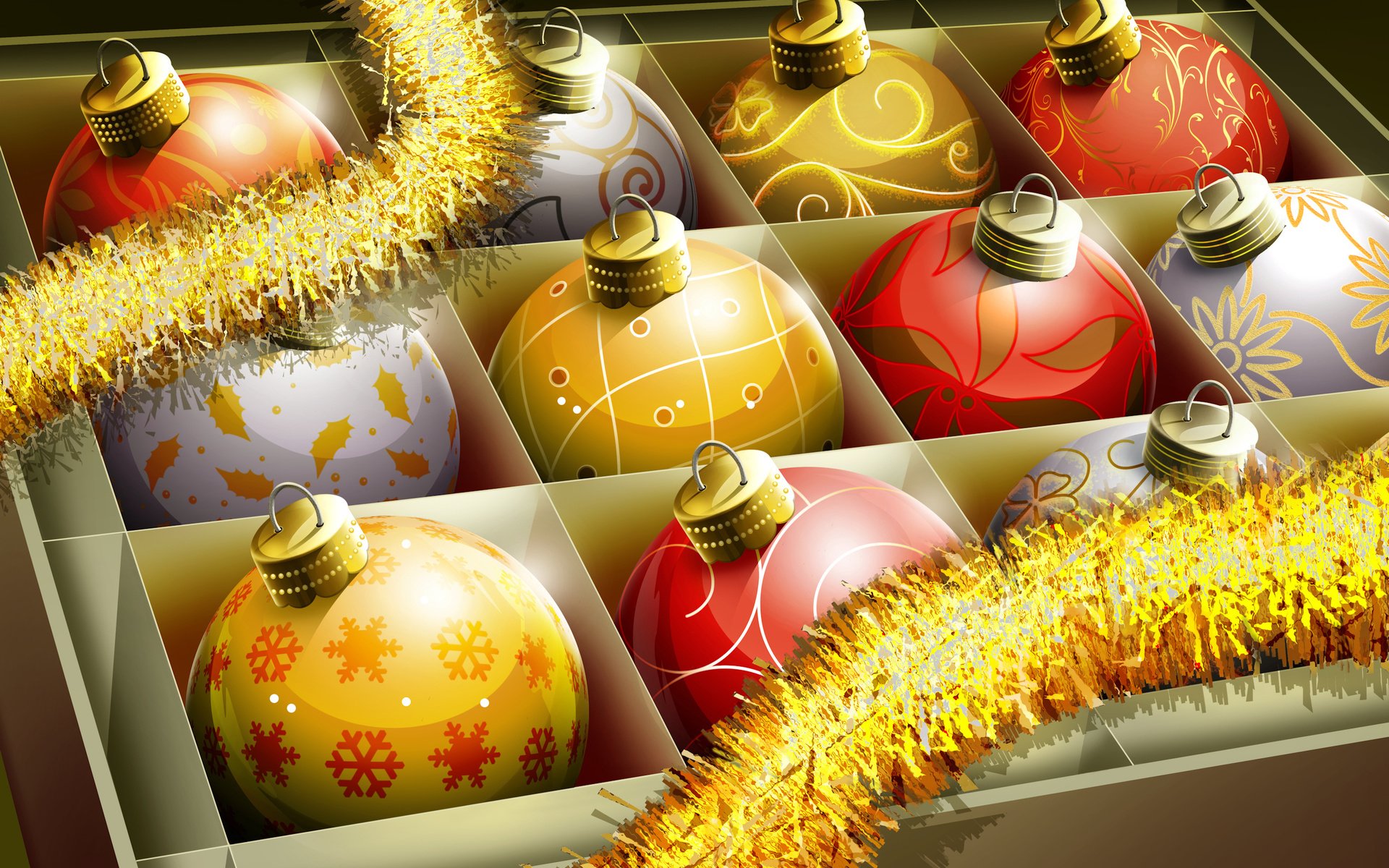 Обои новый год, шары, украшения, игрушки, new year, balls, decoration, toys разрешение 2560x1670 Загрузить