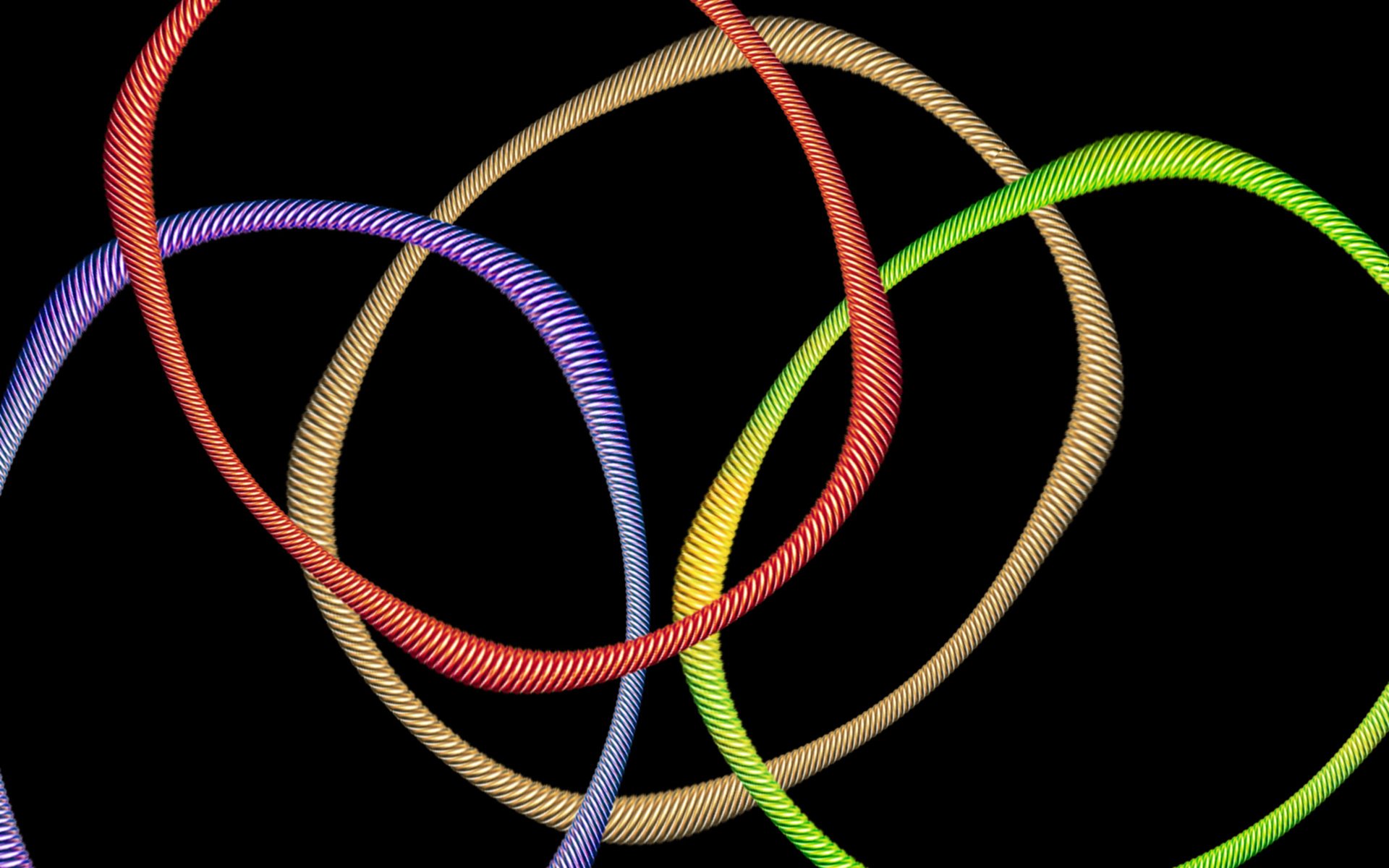 Обои шнур, разноцветные формы, рамки, cord, multi-colored shapes, frame разрешение 2560x1600 Загрузить