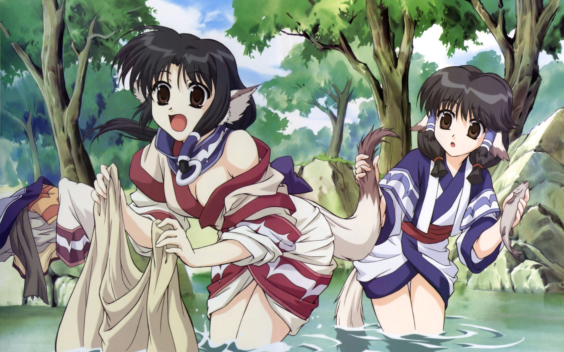 Обои aruruw, eruruw, utawarerumono разрешение 3296x2306 Загрузить