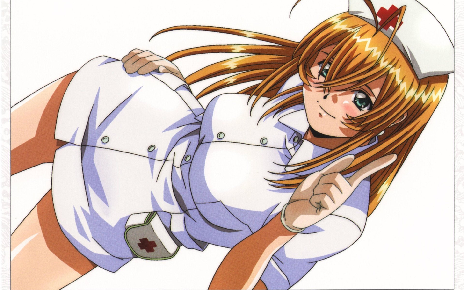 Обои ikkitousen, sonsaku hakufu, медсестра, nurse разрешение 3584x2485 Загрузить