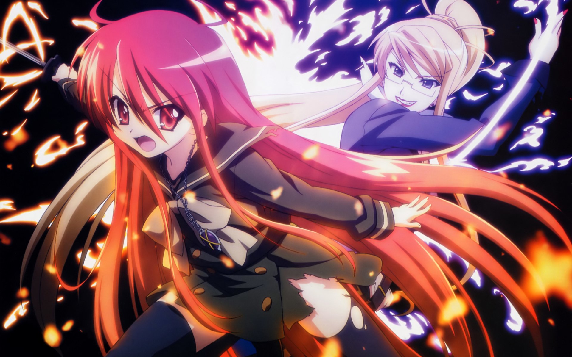 Обои меч, shakugan no shana, shana, оружее, margery daw, sword, weapon разрешение 4065x2869 Загрузить