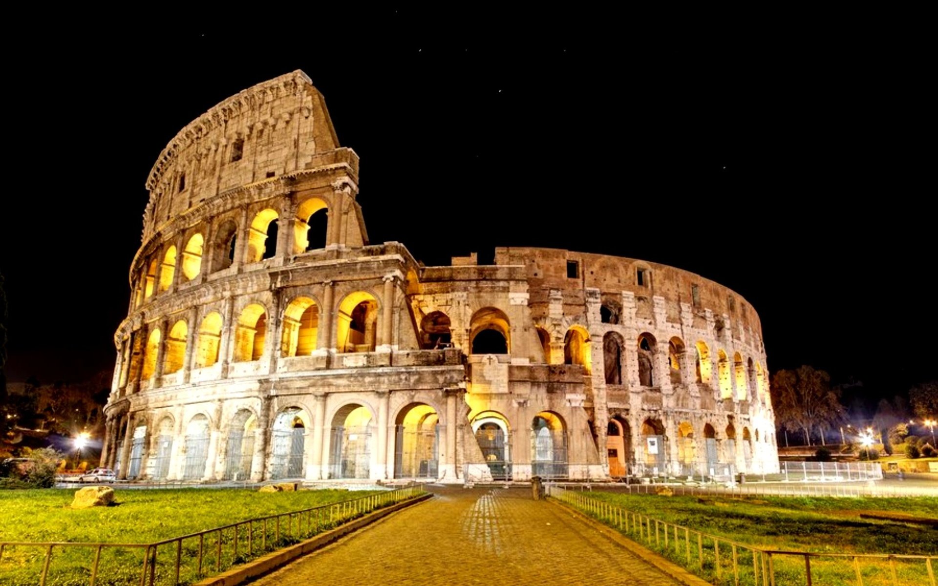 Обои ночь, италия, колизей, рим, night, italy, colosseum, rome разрешение 2000x1284 Загрузить