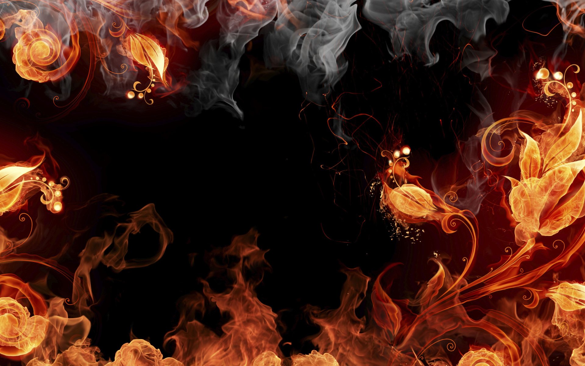 Обои абстракция, огонь, 3д, коричневий, abstraction, fire, 3d, korichneviy разрешение 2880x1800 Загрузить