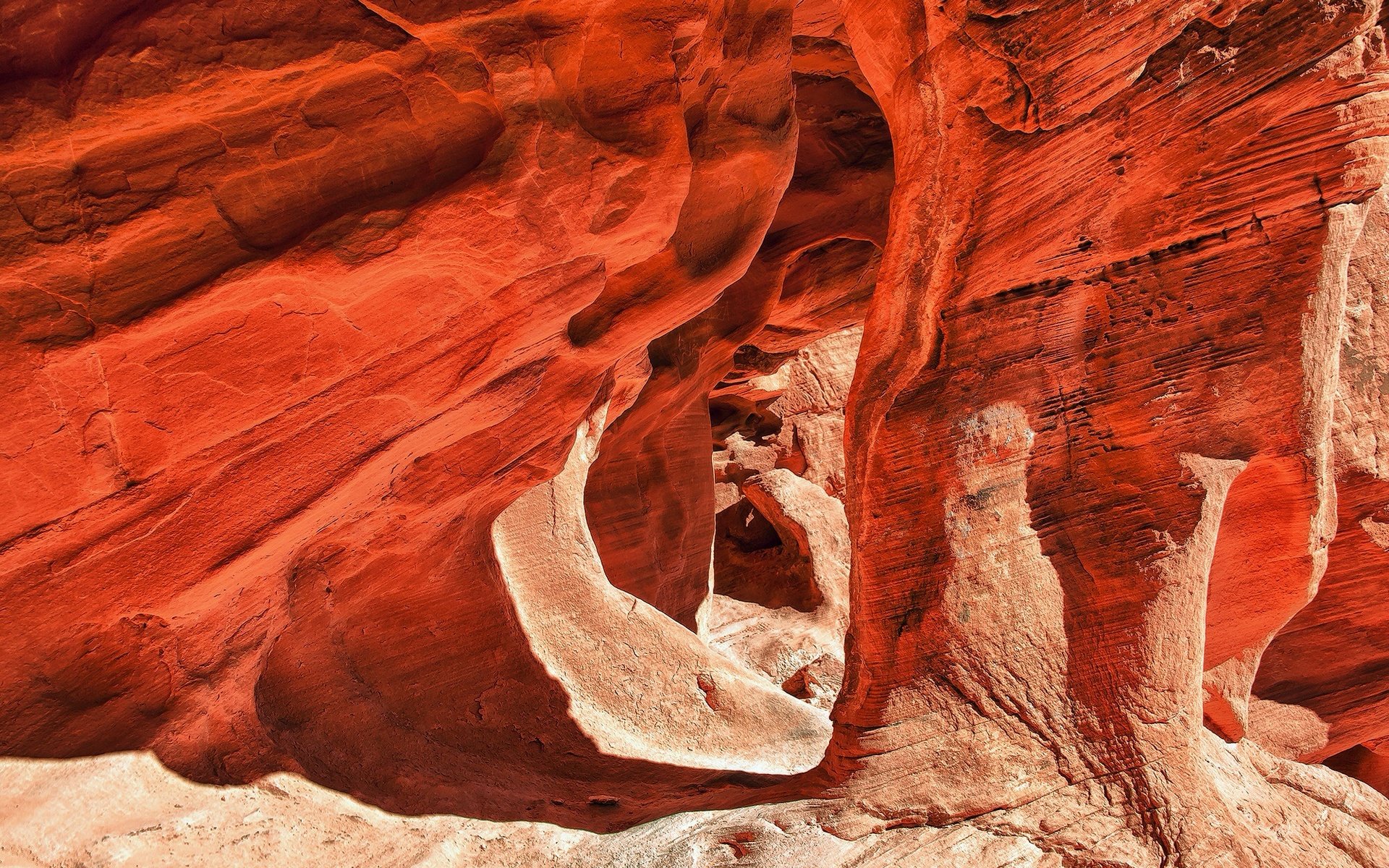 Обои скалы, закат, пейзаж, пещера, арка, штат невада, rocks, sunset, landscape, cave, arch, nevada разрешение 2000x1332 Загрузить