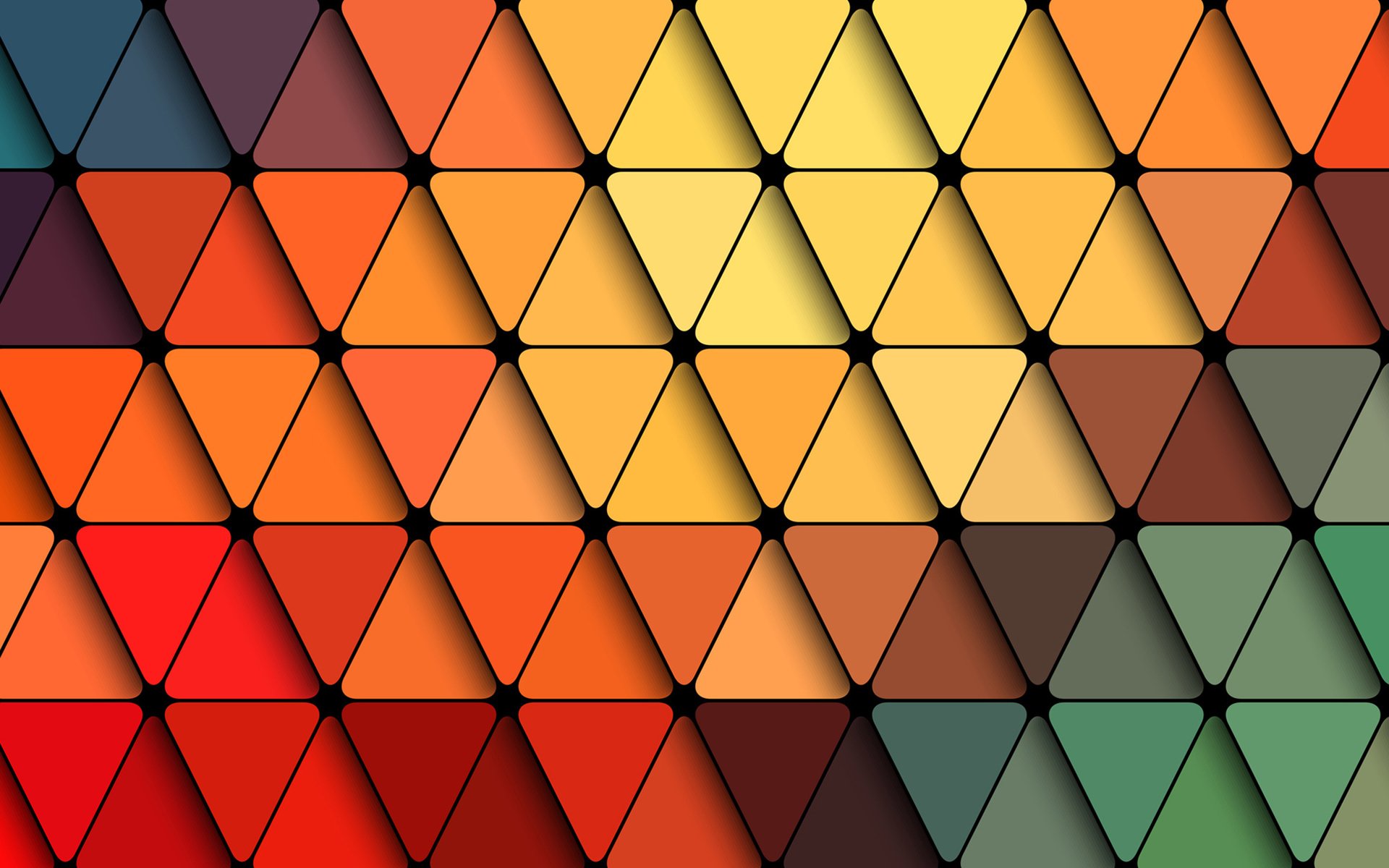Обои абстракция, текстура, линии, формы, цветные треугольники, abstraction, texture, line, form, colored triangles разрешение 2880x2560 Загрузить