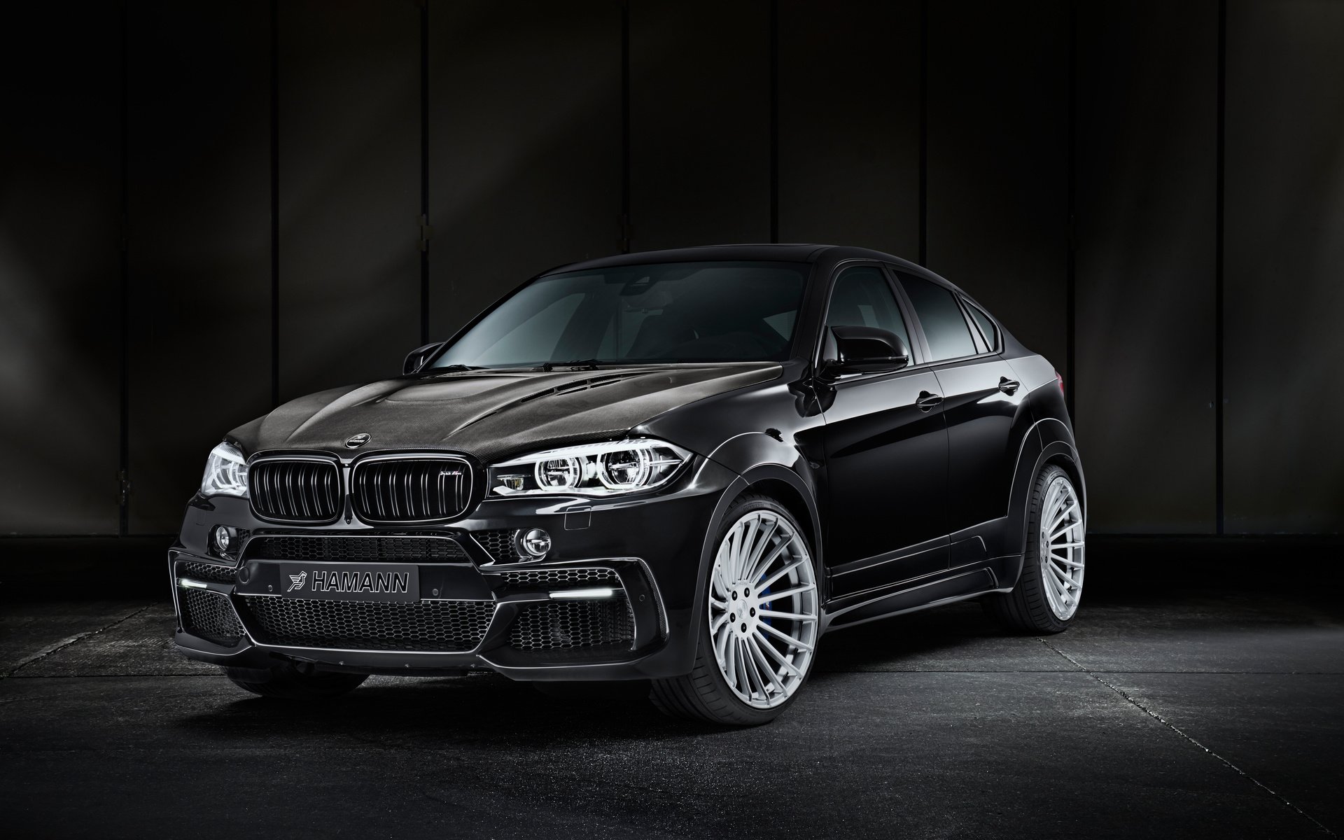 Обои черный, hamann, бмв, x6 m, f86, black, bmw разрешение 4096x2733 Загрузить