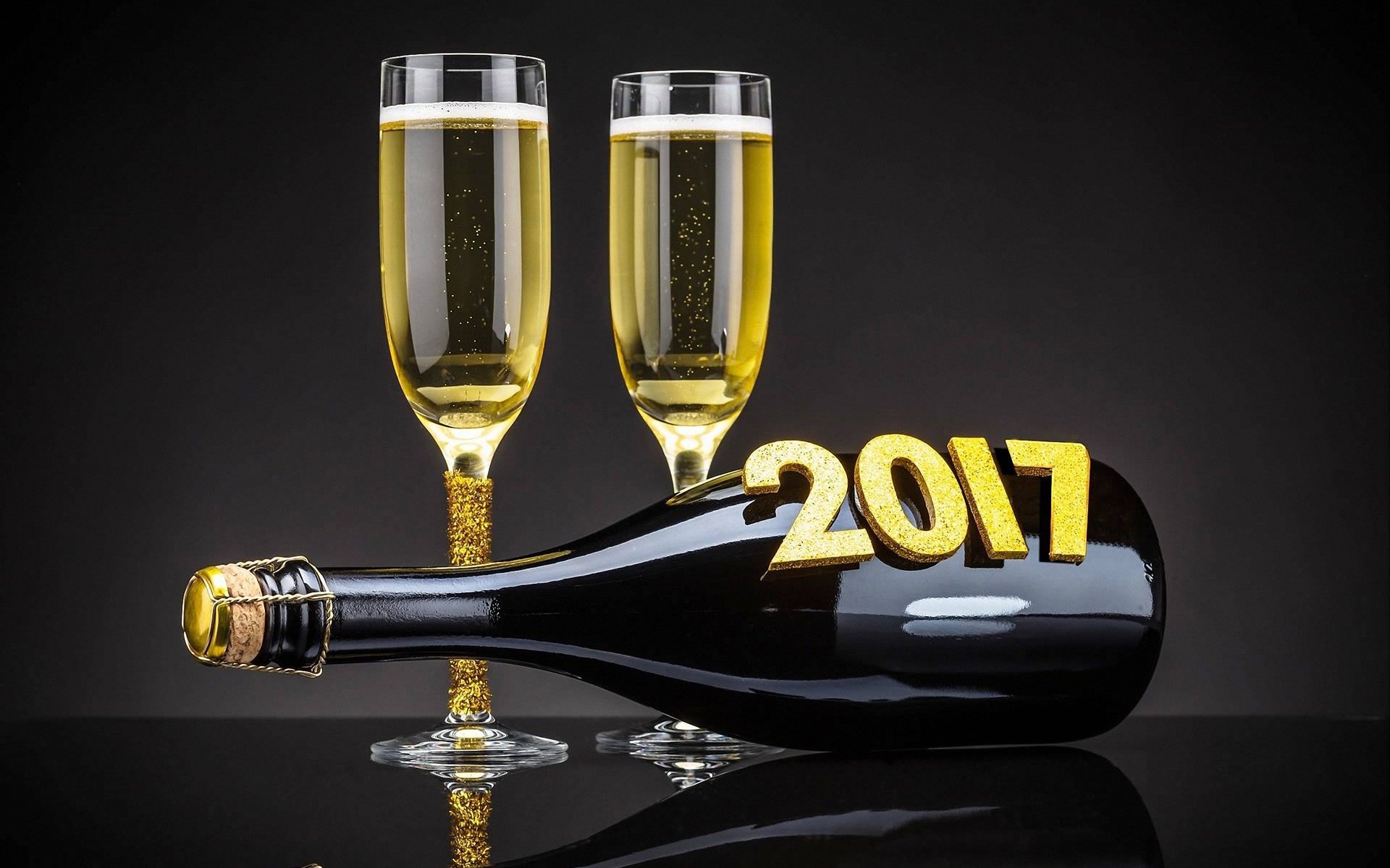 Обои новый год, бокалы, праздник, шампанское, new year, glasses, holiday, champagne разрешение 2560x1600 Загрузить