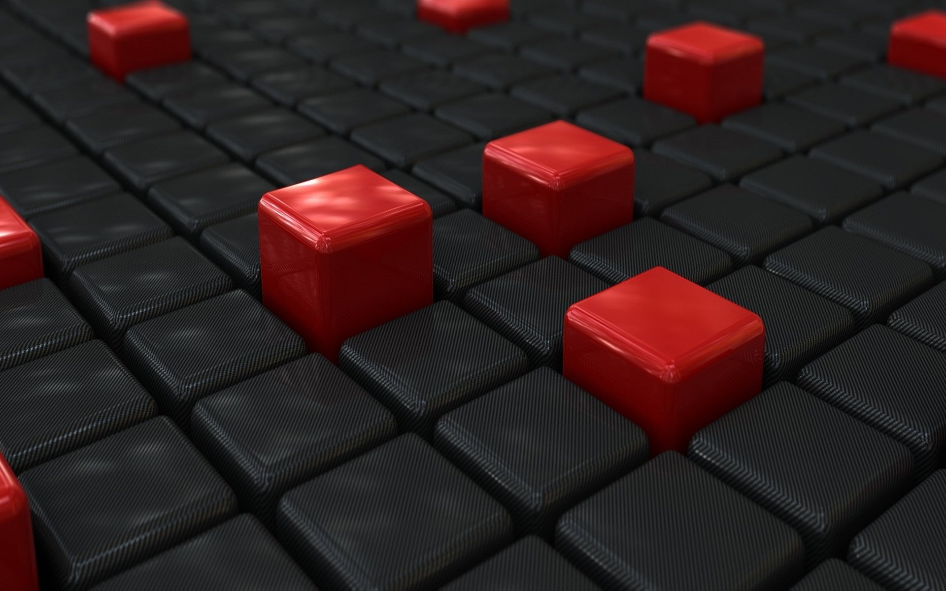Обои цвет, блоки, форма, 3д, черный, красный, графика, кубики, квадраты, кубы, color, blocks, form, 3d, black, red, graphics, cubes, squares, cuba разрешение 3840x2160 Загрузить