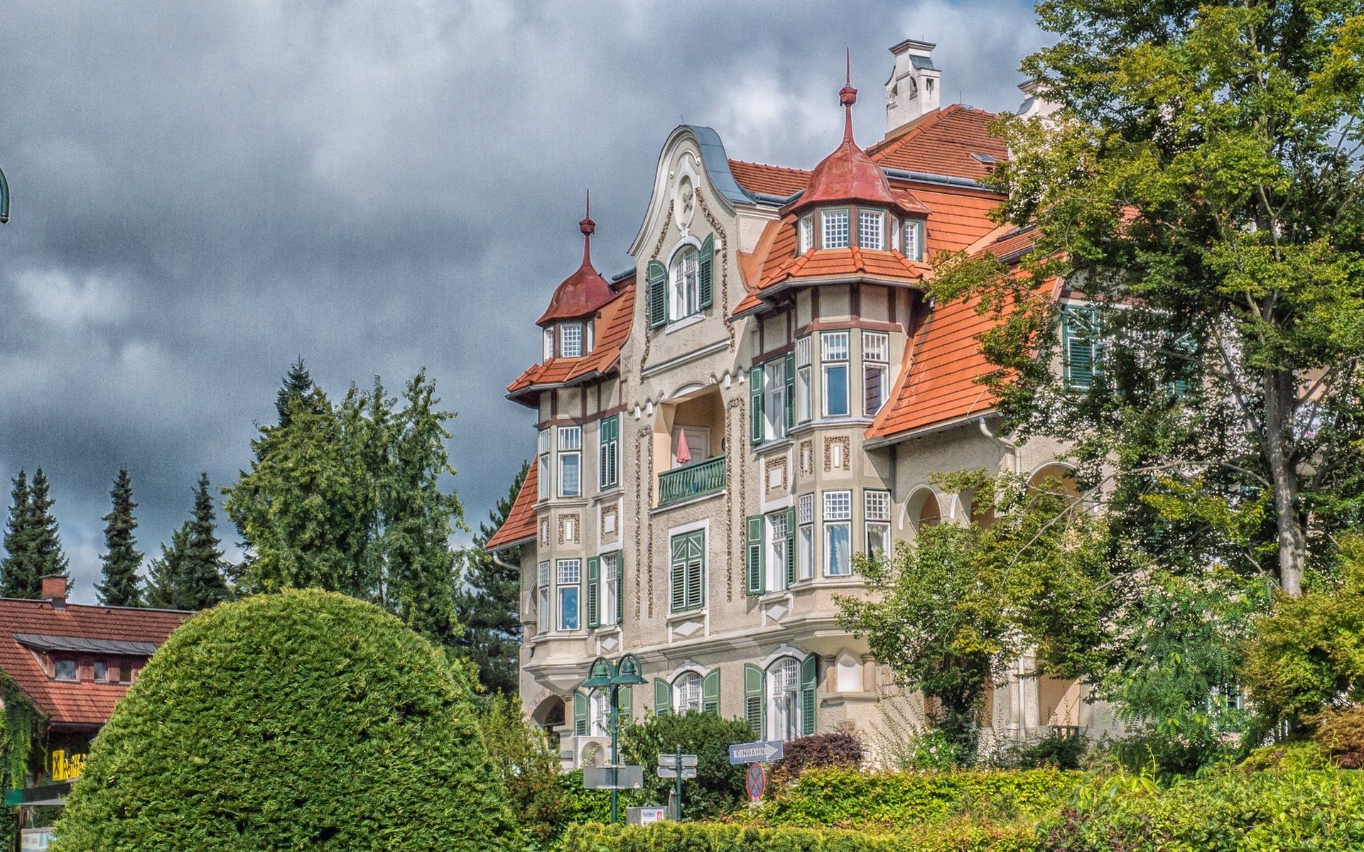 Обои австрия, дом, архитектура, особняк, michael dittrich, фельден, austria, house, architecture, mansion, velden разрешение 2048x1368 Загрузить