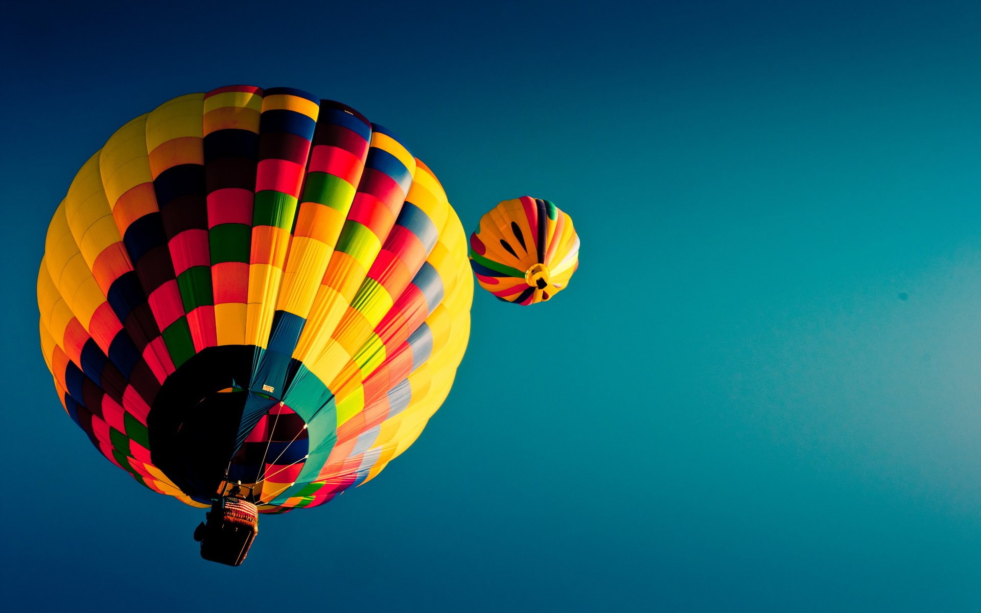 Обои небо, воздушный шар, воздух шары, the sky, balloon, air balloons разрешение 2560x1600 Загрузить