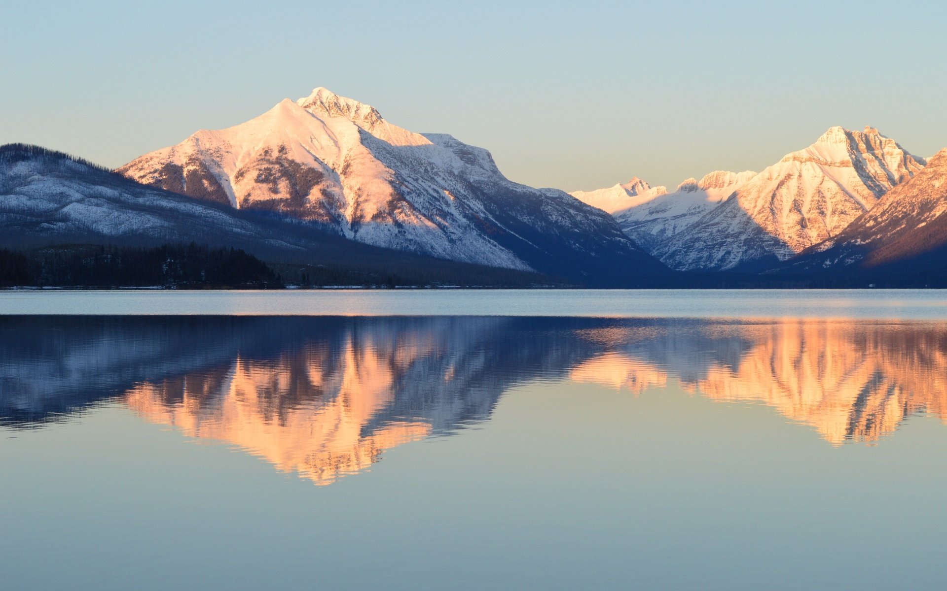 Обои озеро, горы, отражение, национальный парк глейшер, lake mcdonald, lake, mountains, reflection, glacier national park разрешение 3000x1994 Загрузить