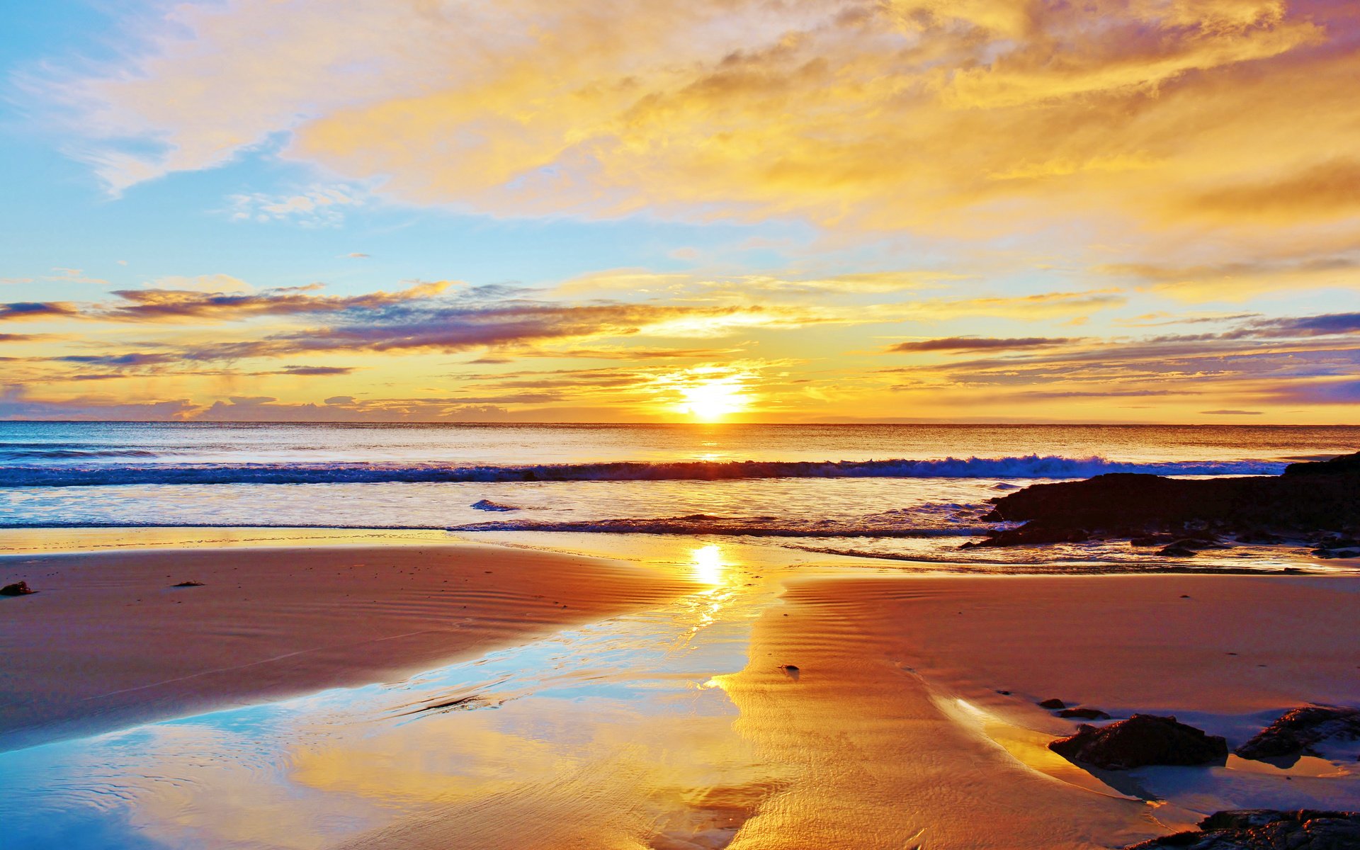 Обои закат, море, пляж, 13, sunset, sea, beach разрешение 5964x3946 Загрузить
