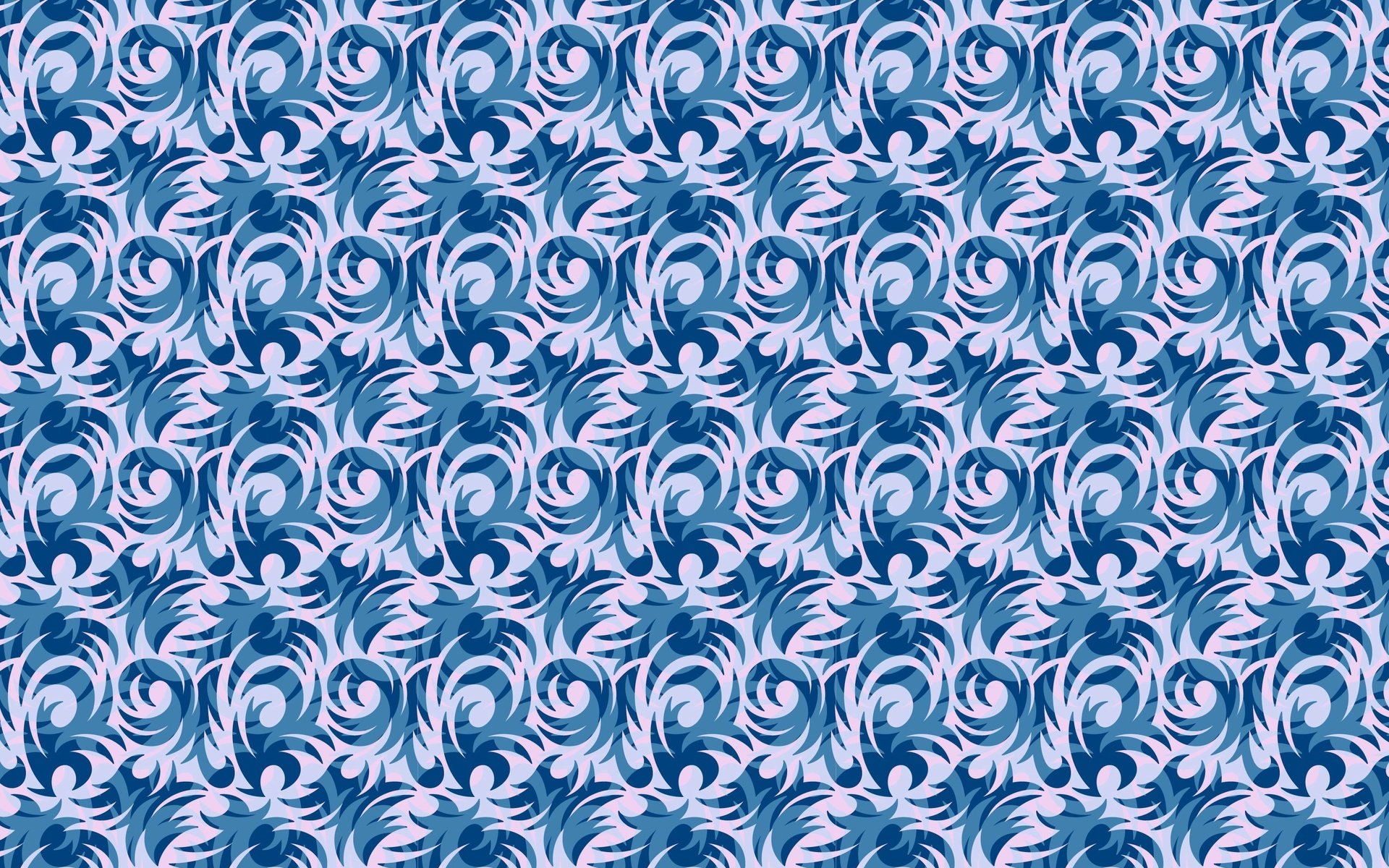 Обои текстура, синий, узор, белый, завитушки, texture, blue, pattern, white, curls разрешение 3000x3000 Загрузить