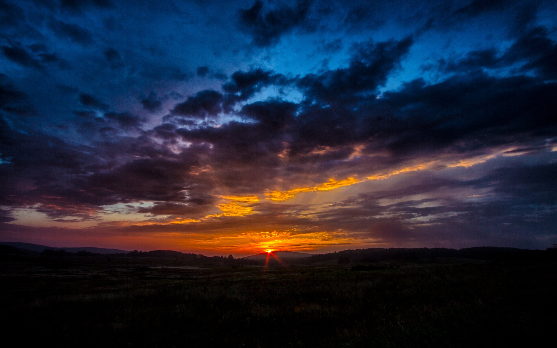 Обои небо, облака, восход, закат, горизонт, рассвет, the sky, clouds, sunrise, sunset, horizon, dawn разрешение 4952x3456 Загрузить