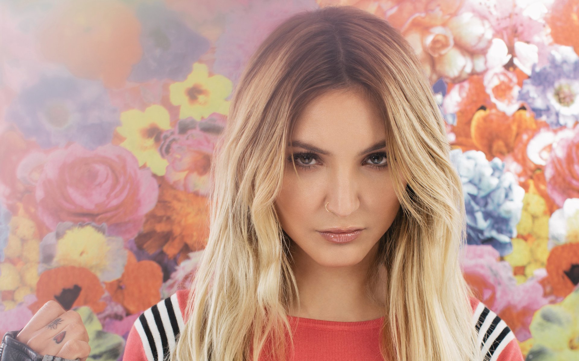 Обои девушка, портрет, взгляд, лицо, певица, julia michaels, джулия майклз, girl, portrait, look, face, singer разрешение 3333x1875 Загрузить