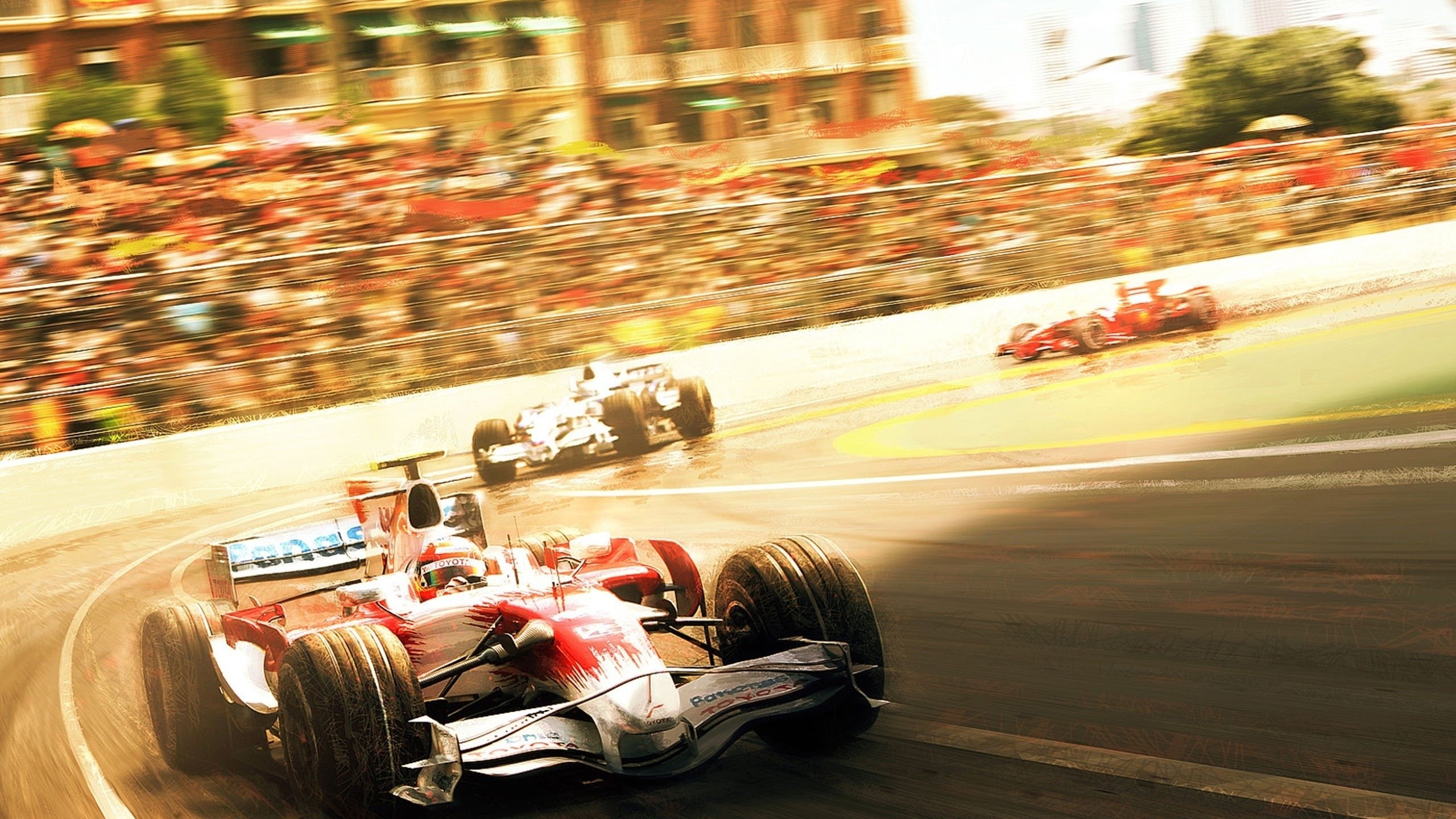 Обои formula1, 2008, toyota f1, timo glock разрешение 2560x1600 Загрузить