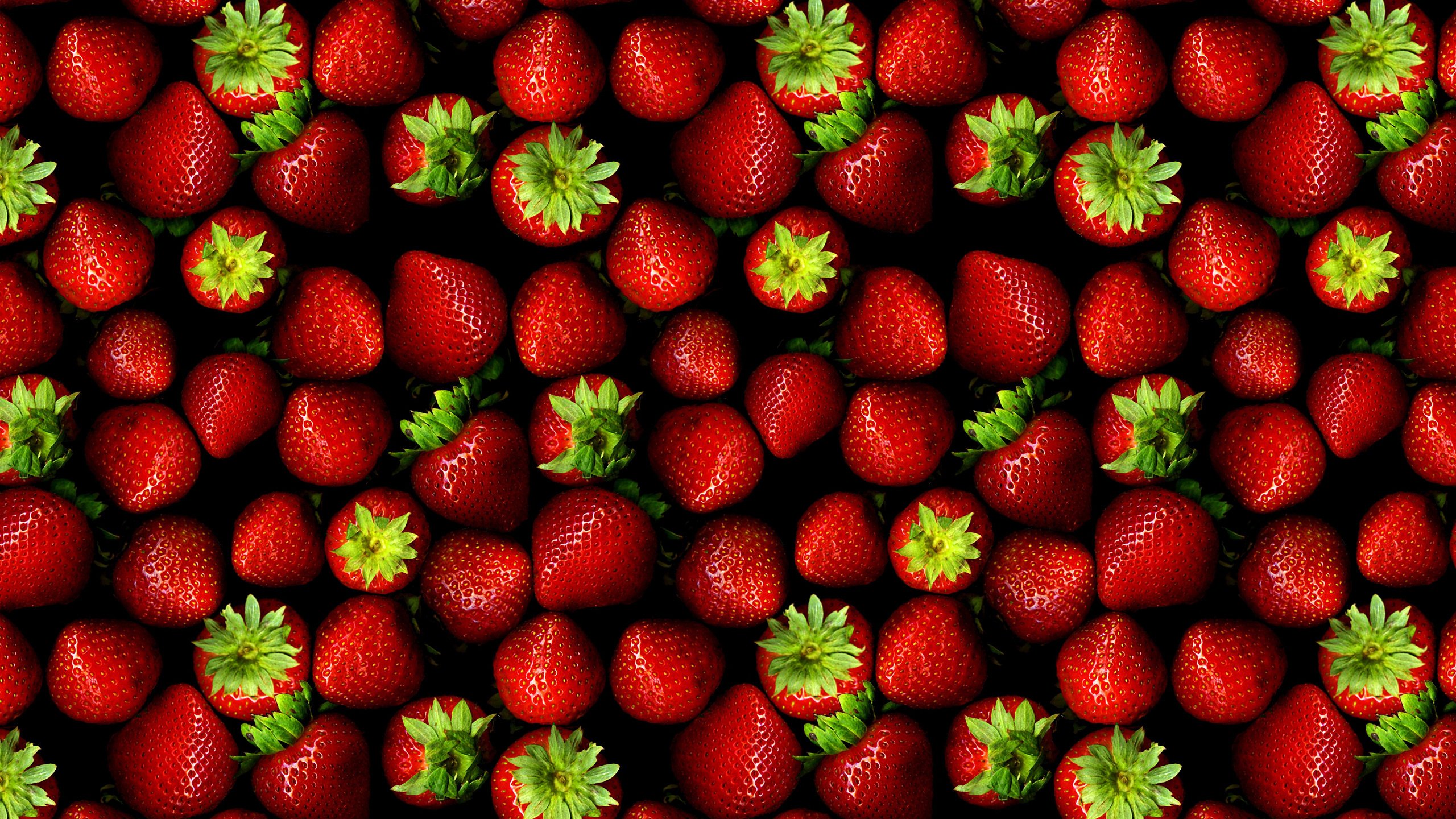 Обои лето, клубника, ягоды, summer, strawberry, berries разрешение 2560x1600 Загрузить