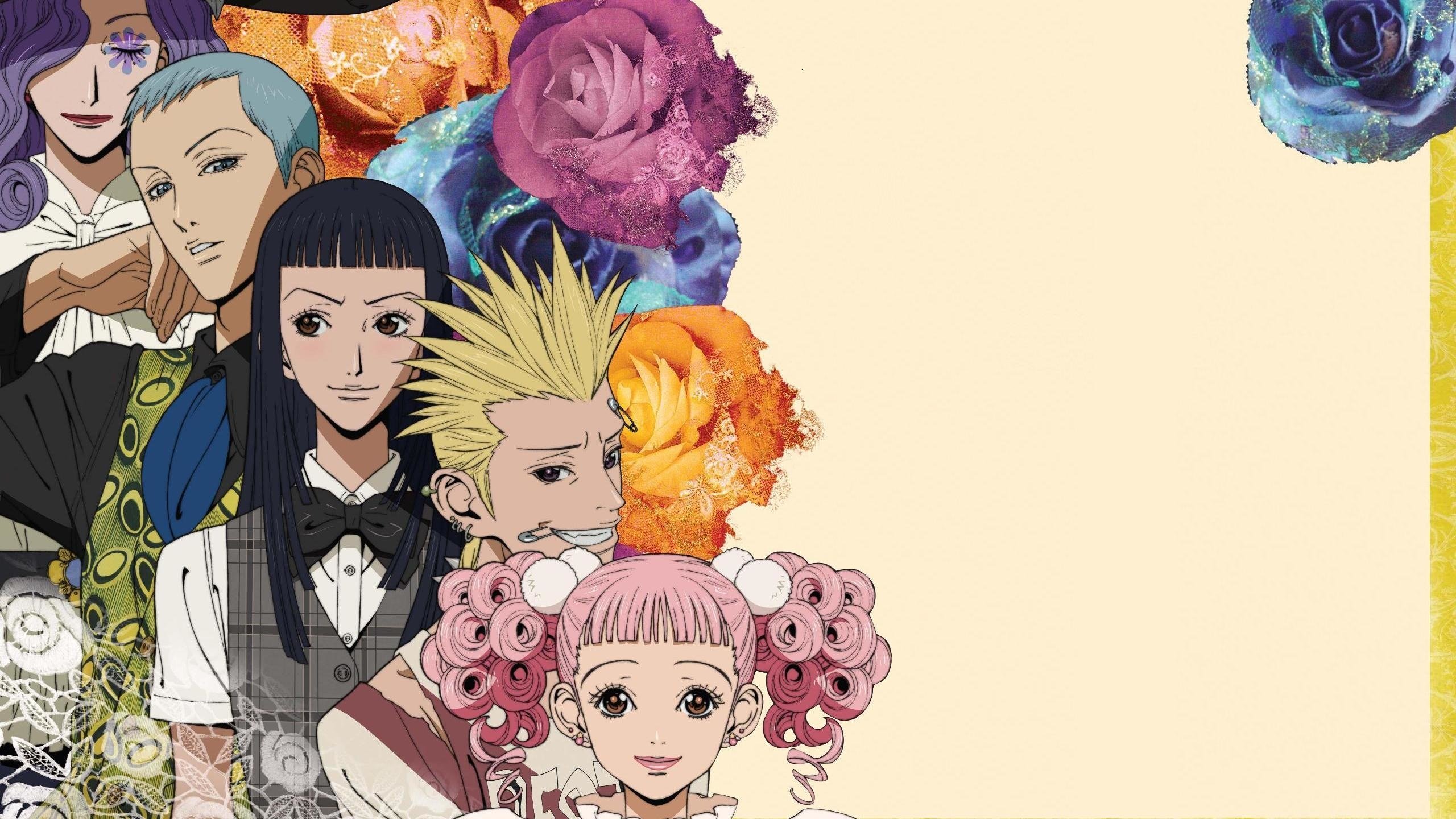 Обои hayasaka yukari, koizumi george, nagase arashi, paradise kiss, sakurada miwako, yamamoto daisuke, daisuke yamamoto разрешение 2560x1600 Загрузить