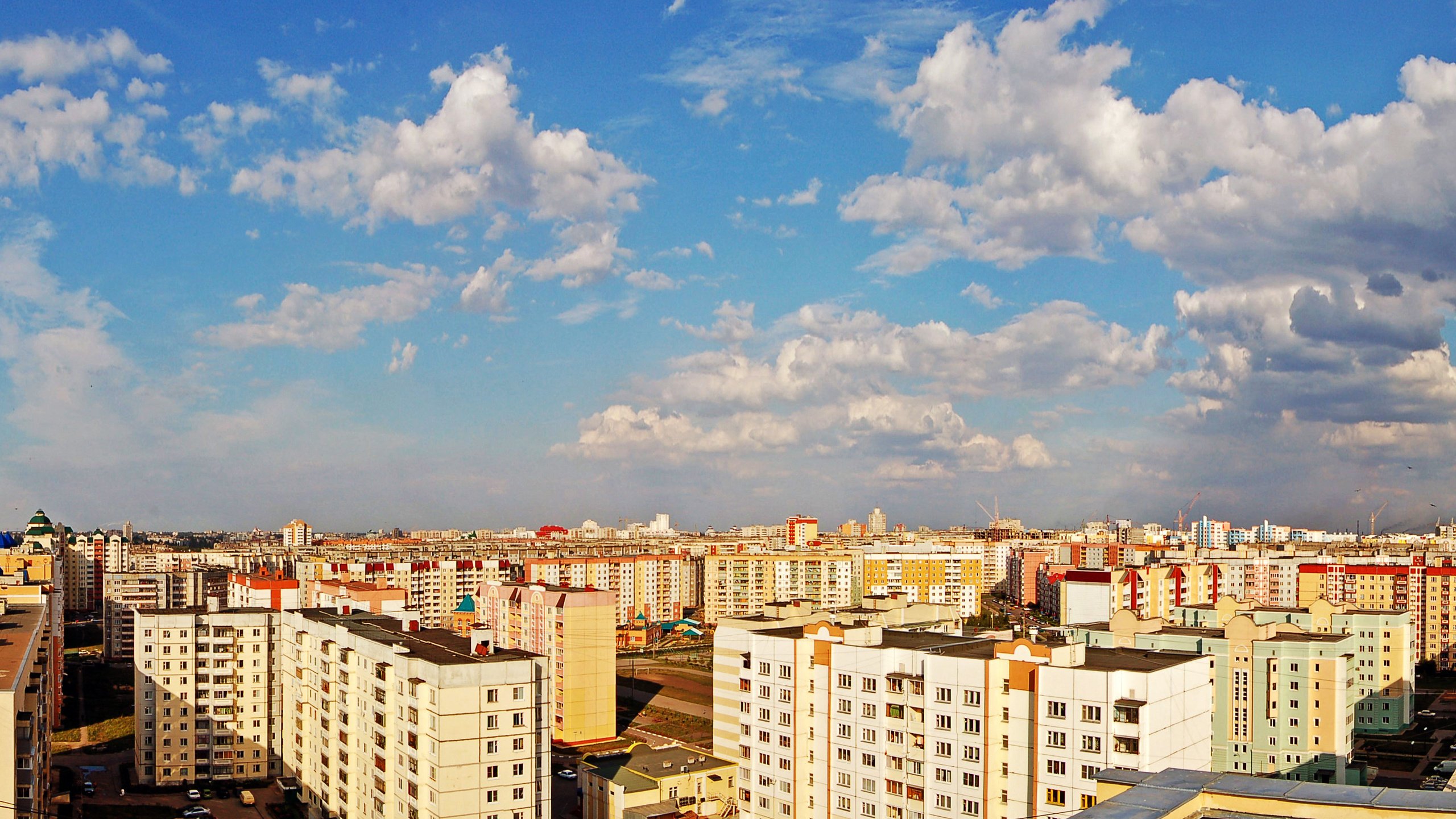 Обои город, дома, крыши, the city, home, roof разрешение 4887x1688 Загрузить