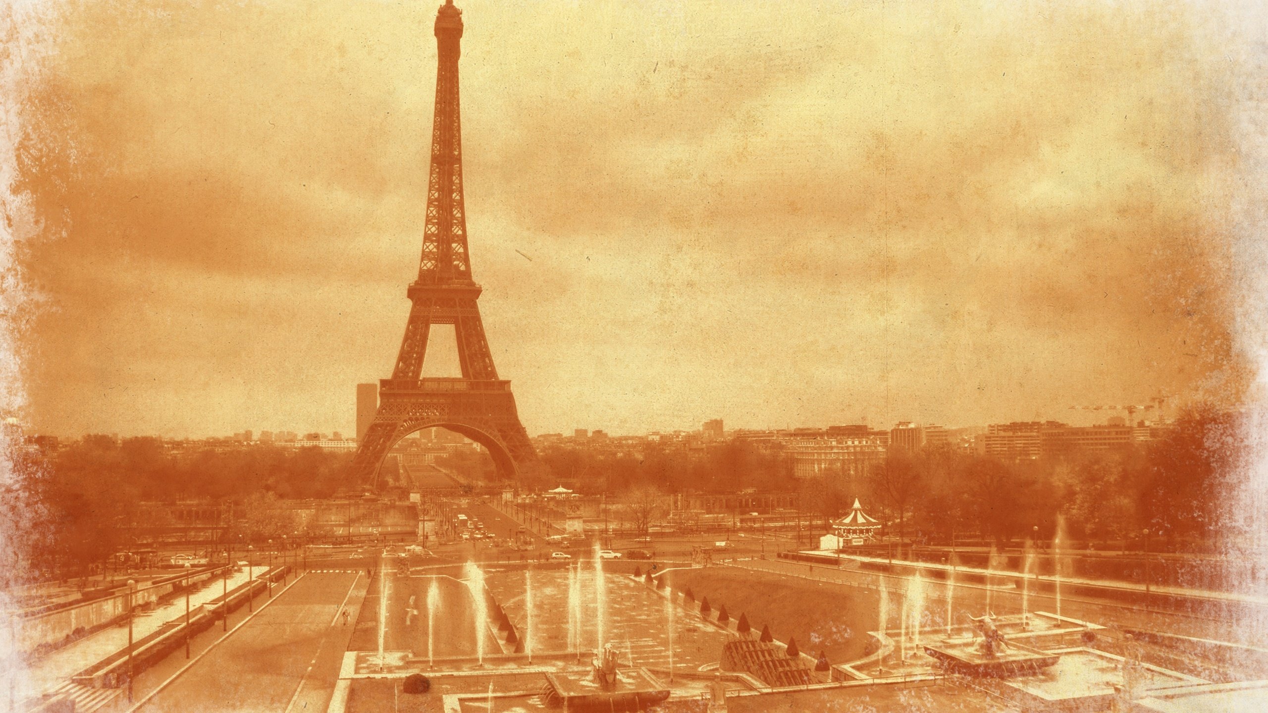 Обои париж, картинка, эйфелева башня, paris, picture, eiffel tower разрешение 4538x2994 Загрузить