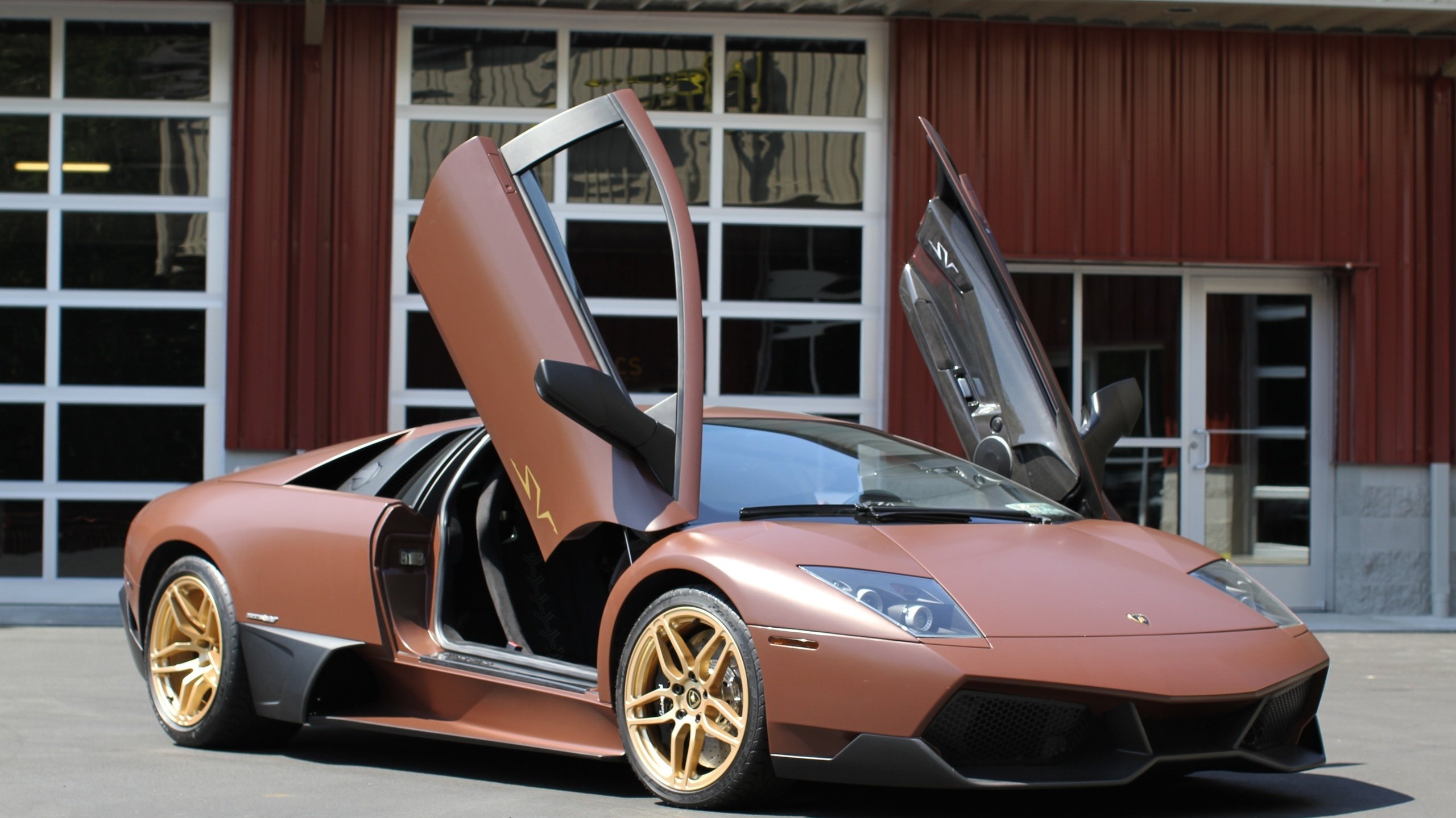 Обои коричневый, ламборгини, lamborghini murcielago lp640 brown, brown, lamborghini разрешение 2560x1600 Загрузить