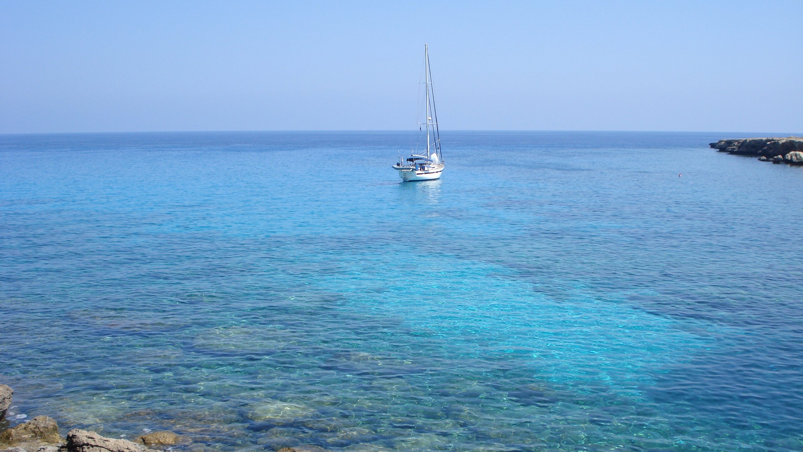 Обои океан, яхта, the ocean, yacht разрешение 3072x2304 Загрузить