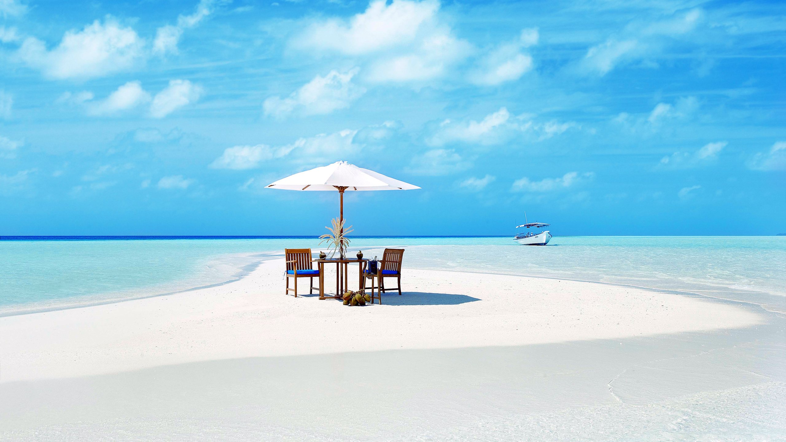Обои море, пляж, остров, тропики, мальдивы, sea, beach, island, tropics, the maldives разрешение 4072x2716 Загрузить