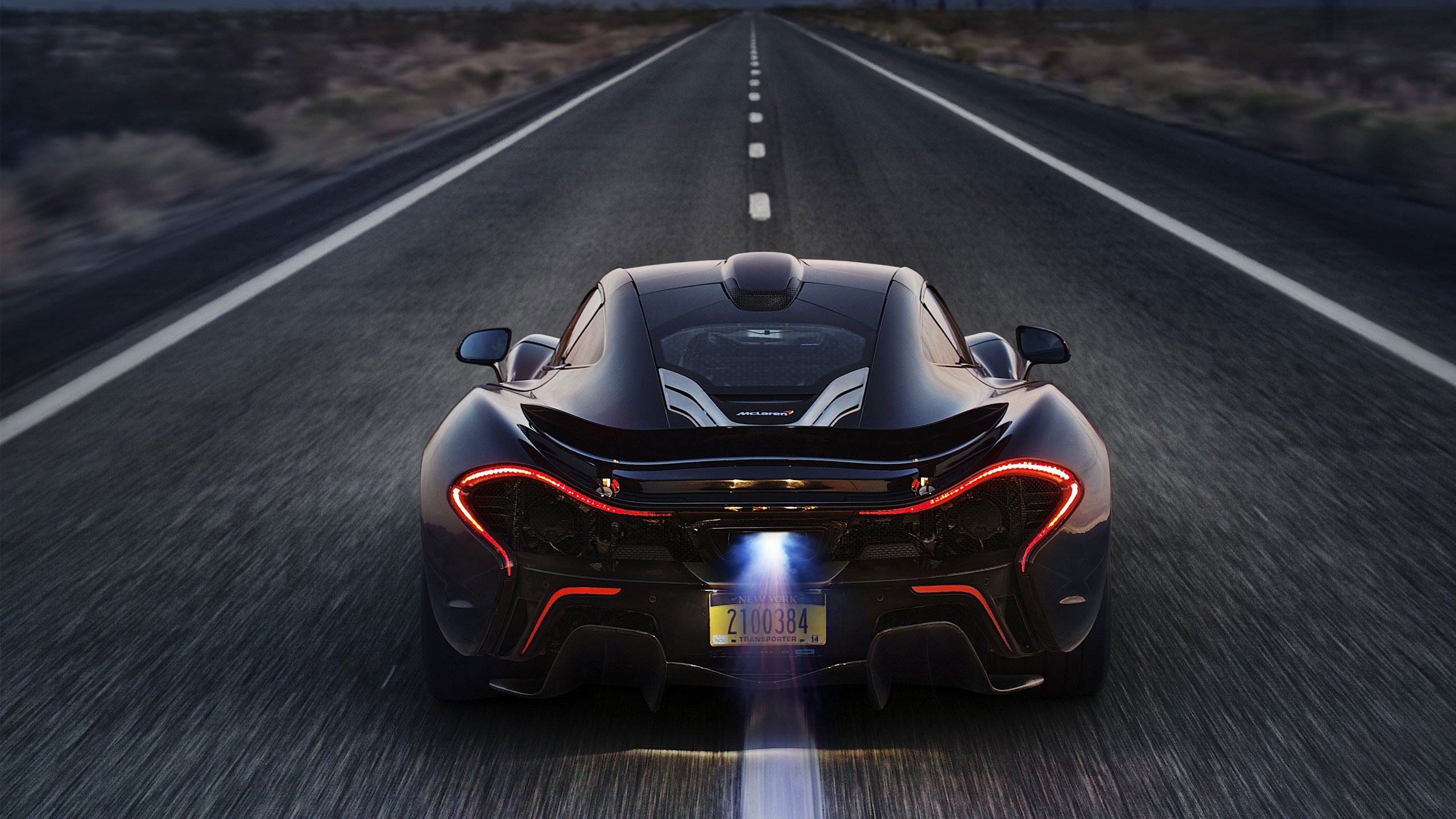 Обои авто, шоссе, суперкар, 2014 год, mclaren p1, auto, highway, supercar, 2014 разрешение 2560x1600 Загрузить