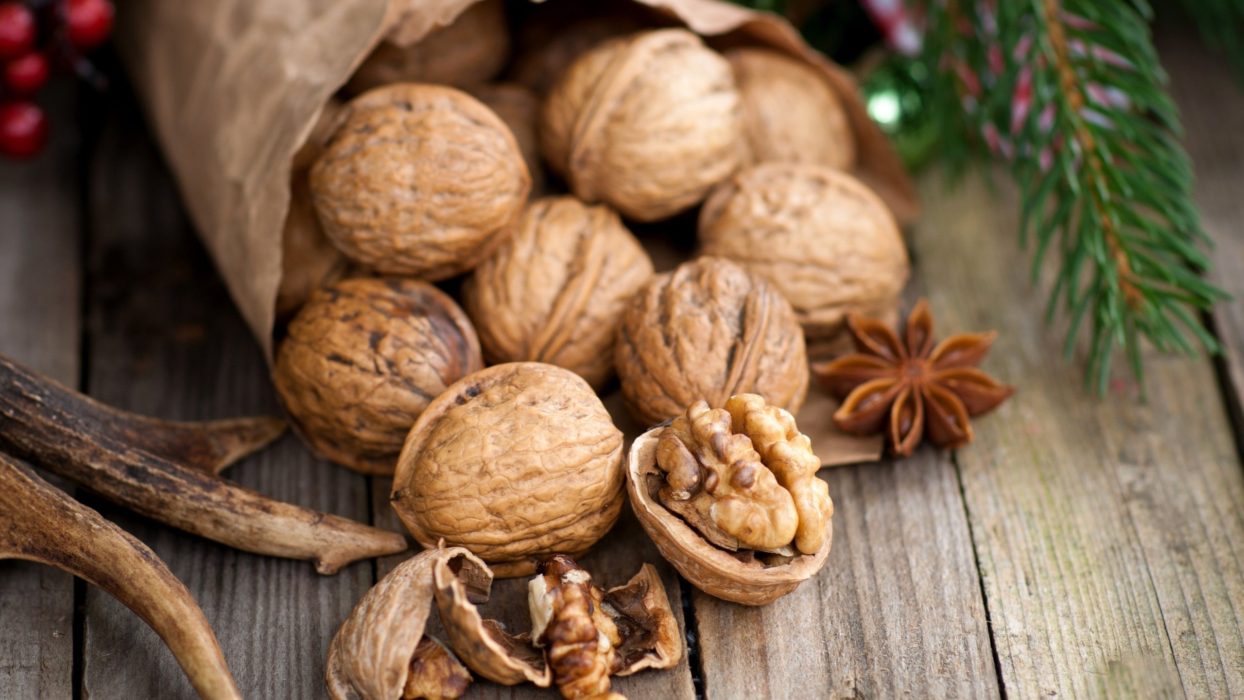 Обои новый год, орехи, праздник, грецкие, new year, nuts, holiday, walnut разрешение 4030x2760 Загрузить