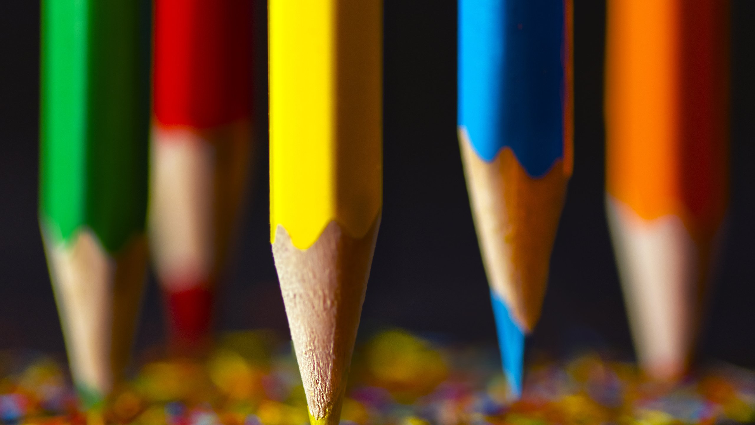 цветные карандаши крупный план color pencils large plan бесплатно