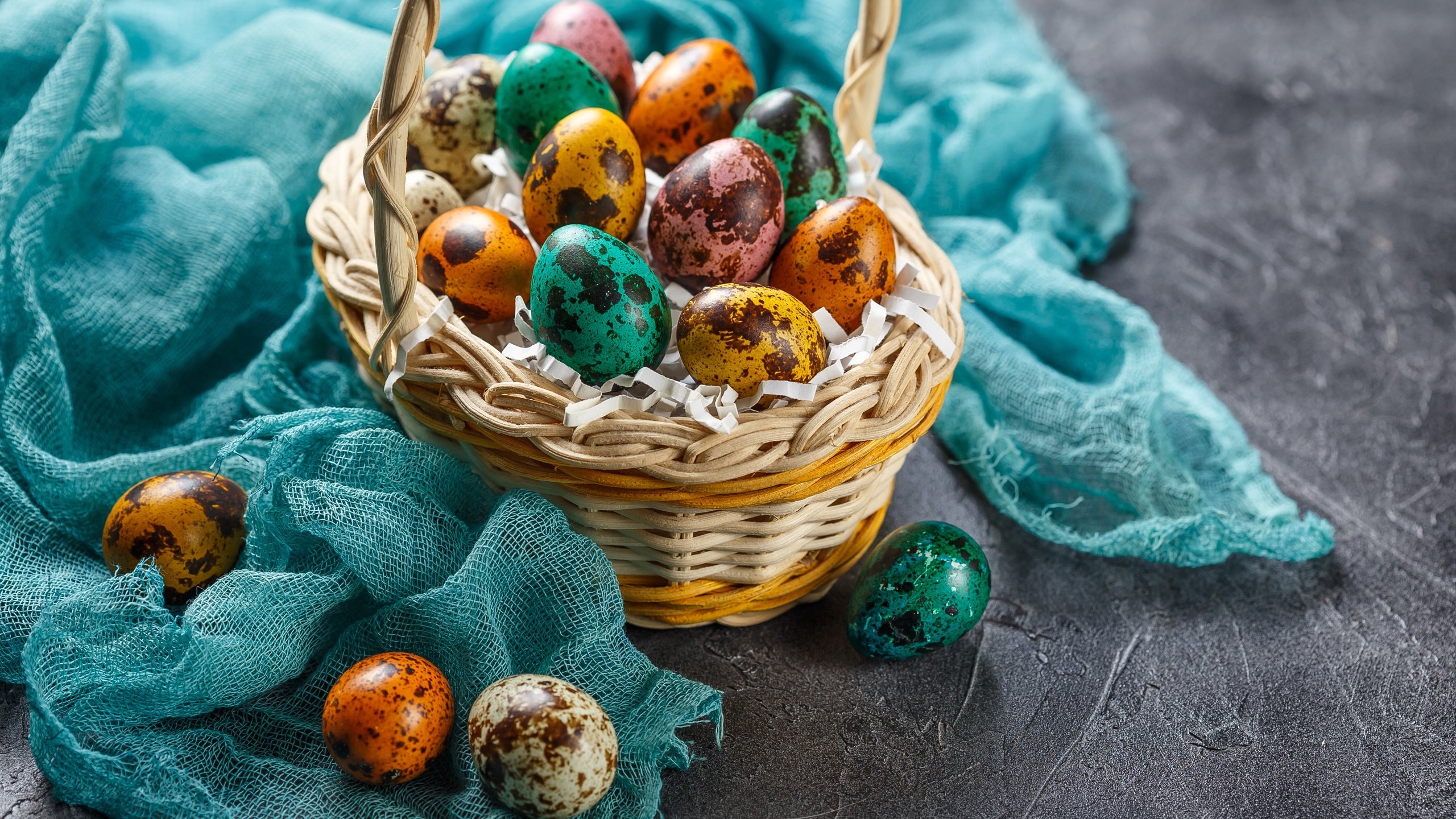 Обои пасха, корзинка, яйца крашеные, easter, basket, the painted eggs разрешение 5472x3648 Загрузить