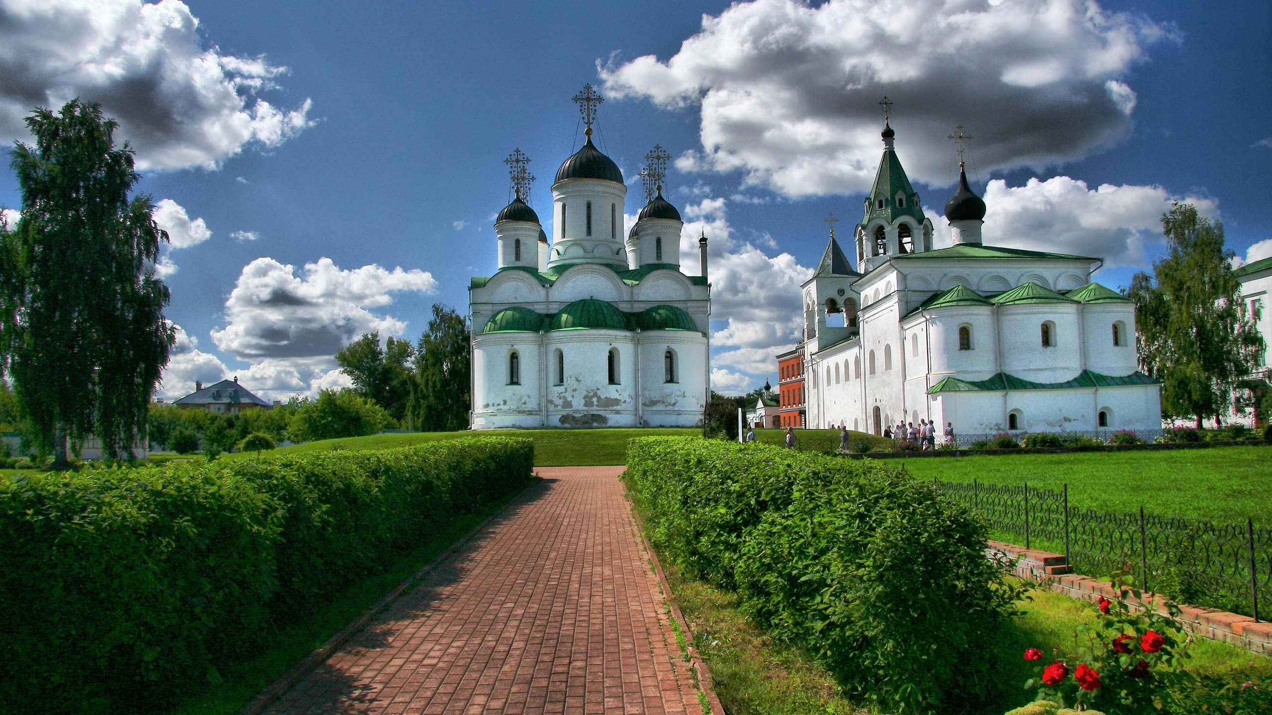 Обои храм, спасо-преображенский монастырь, город, россия, церковь, монастырь, красиво, купола, муром, temple, the spaso-preobrazhensky monastery, the city, russia, church, the monastery, beautiful, dome, murom разрешение 3504x2336 Загрузить