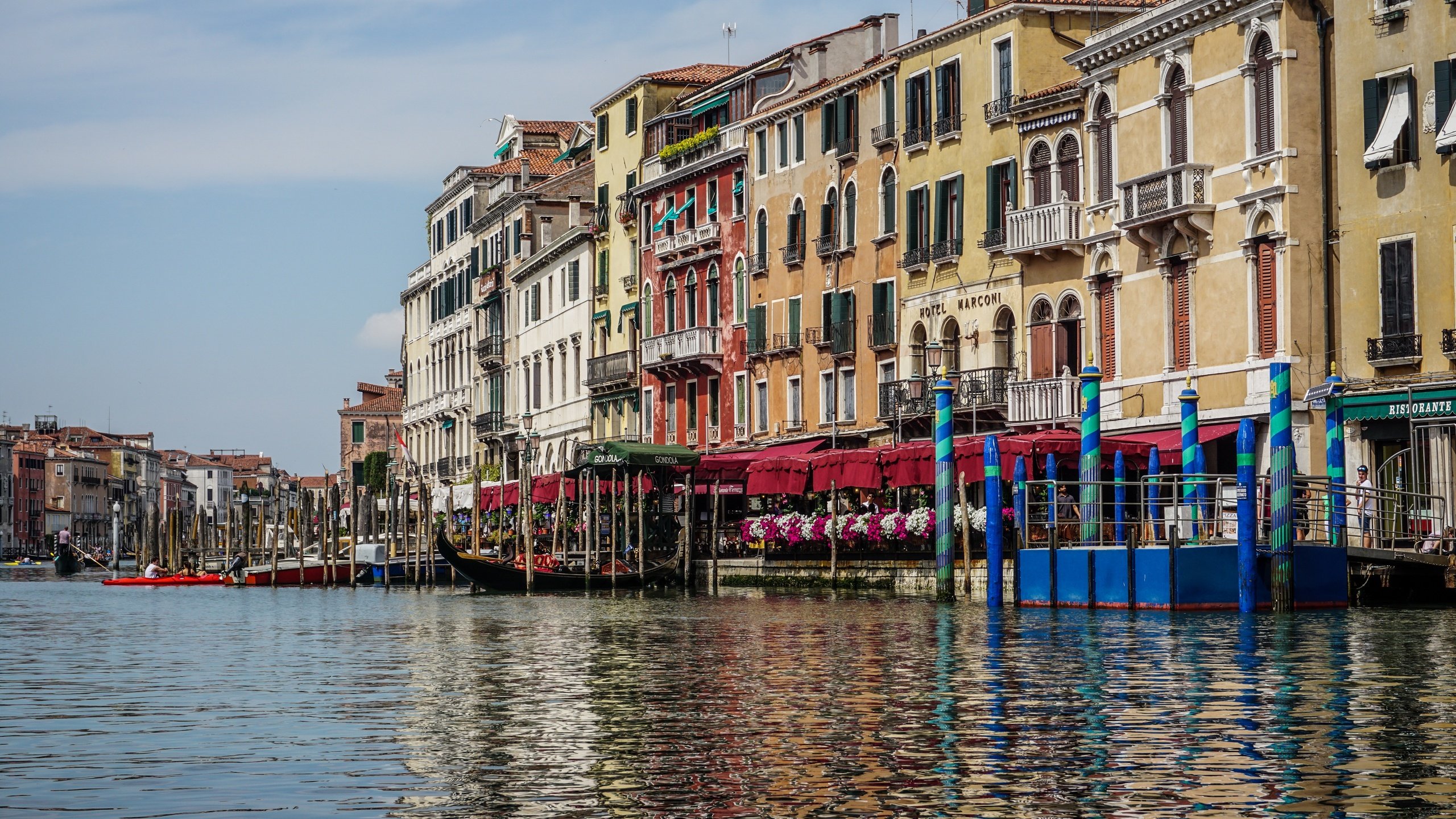 Обои вода, венеция, канал, италия, гранд-канал, water, venice, channel, italy, the grand canal разрешение 6000x4000 Загрузить