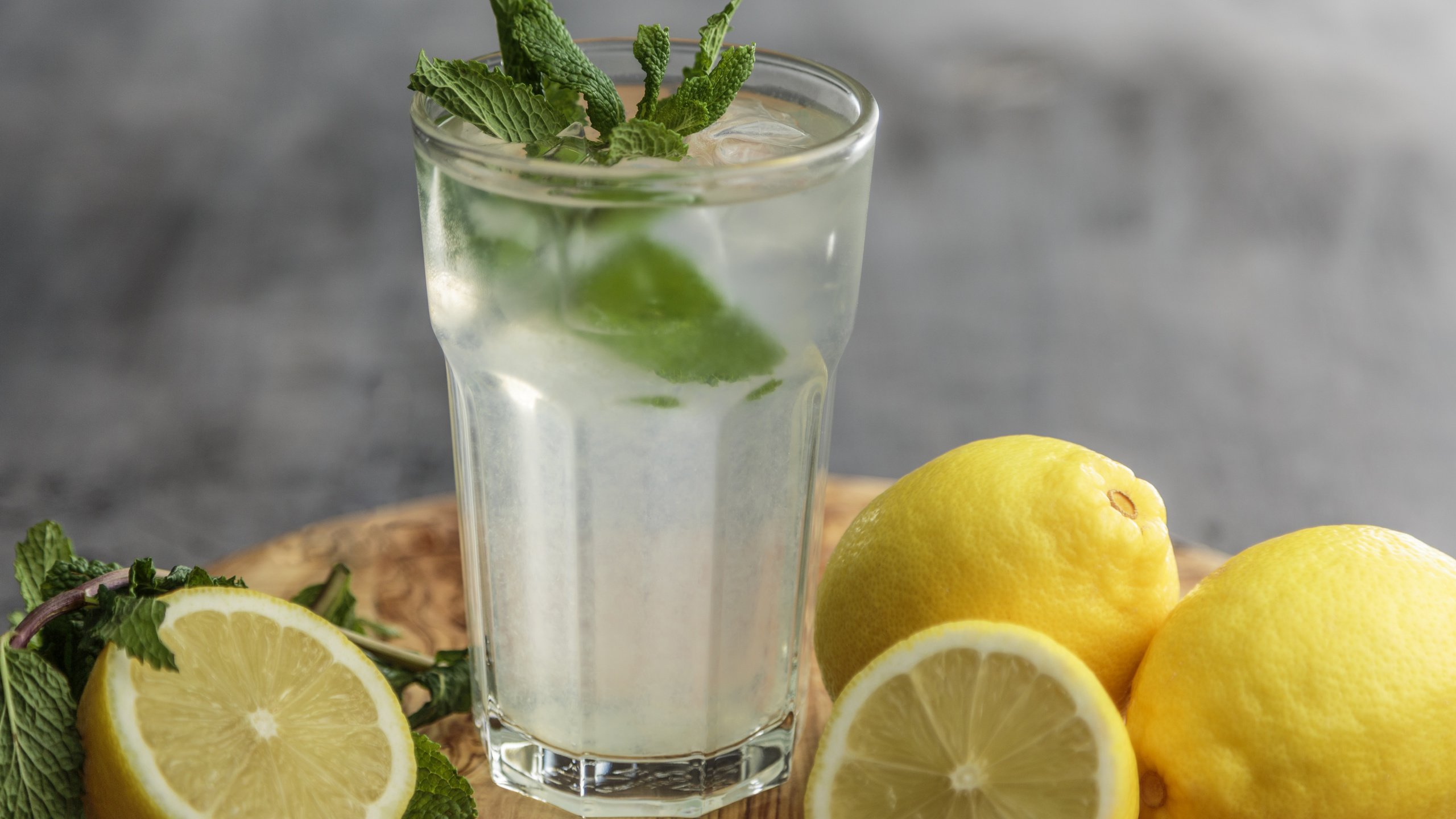 Обои мята, фото, лимон, лимонад, mint, photo, lemon, lemonade разрешение 5568x3712 Загрузить