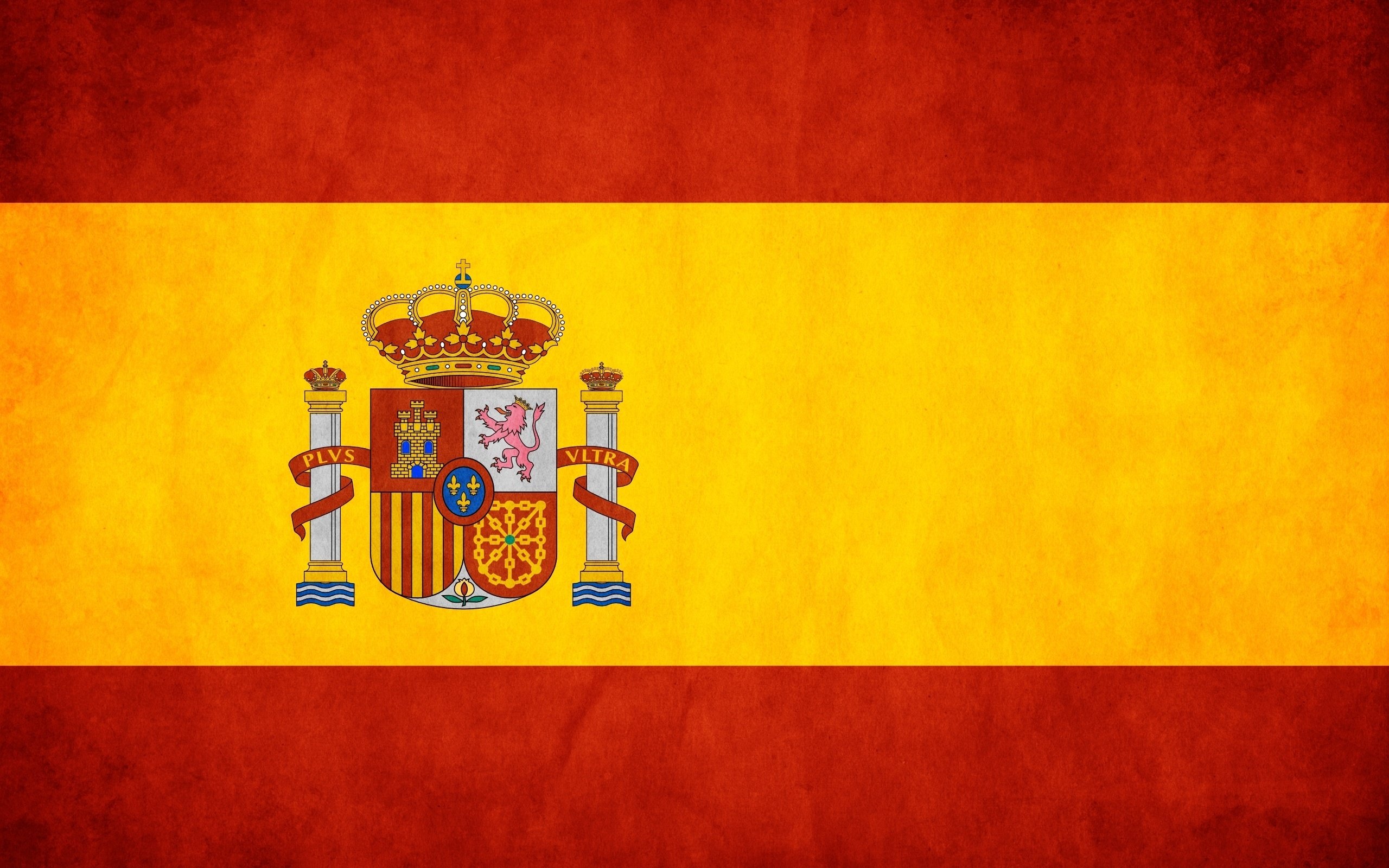 Обои желтый, красный, флаг, испания, испании, yellow, red, flag, spain разрешение 2560x1707 Загрузить