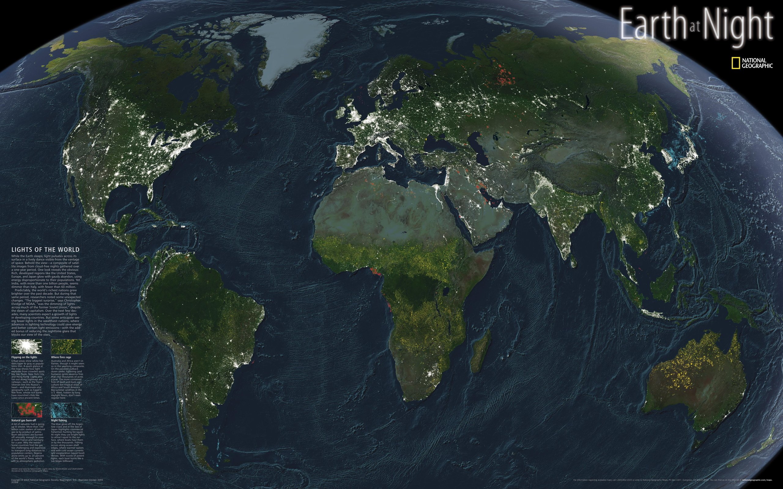 globe map 360 view