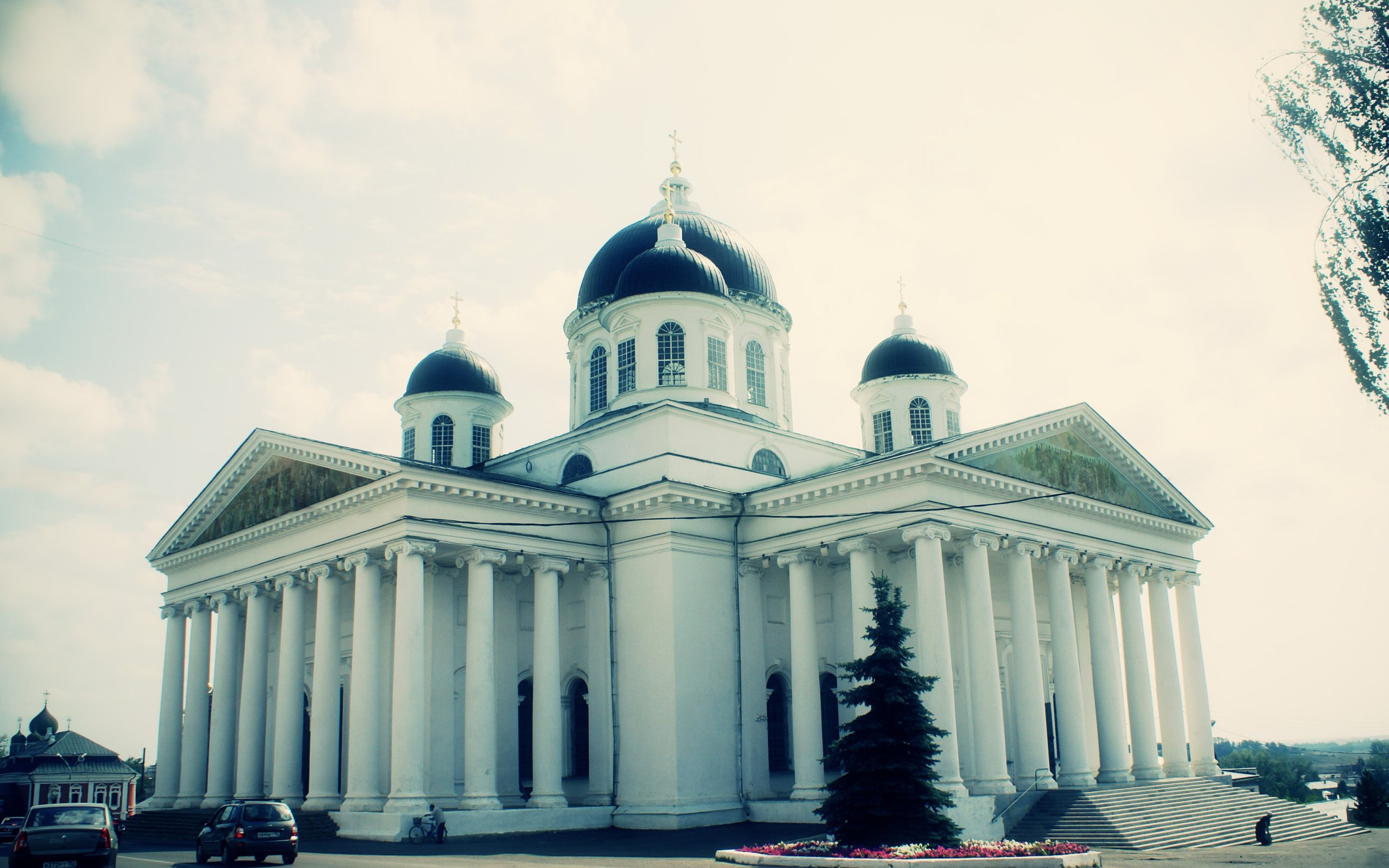 Обои храм, собор, россия, арзамас, воскресенский собор, temple, cathedral, russia, arzamas разрешение 2570x1734 Загрузить