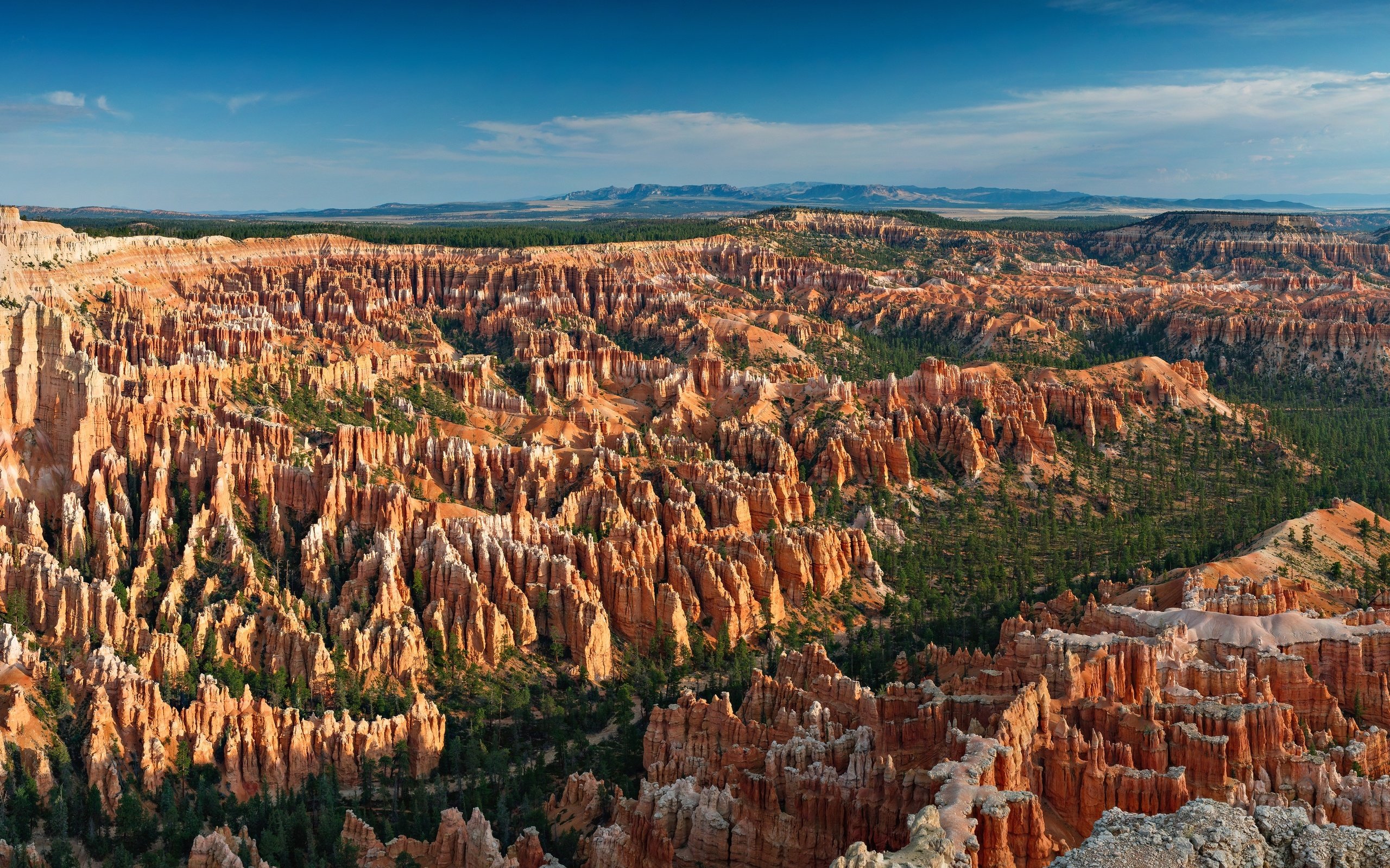 Обои скалы, природа, парк, bryce point, брайс каньон национальный парк, rocks, nature, park, bryce canyon national park разрешение 2880x1800 Загрузить