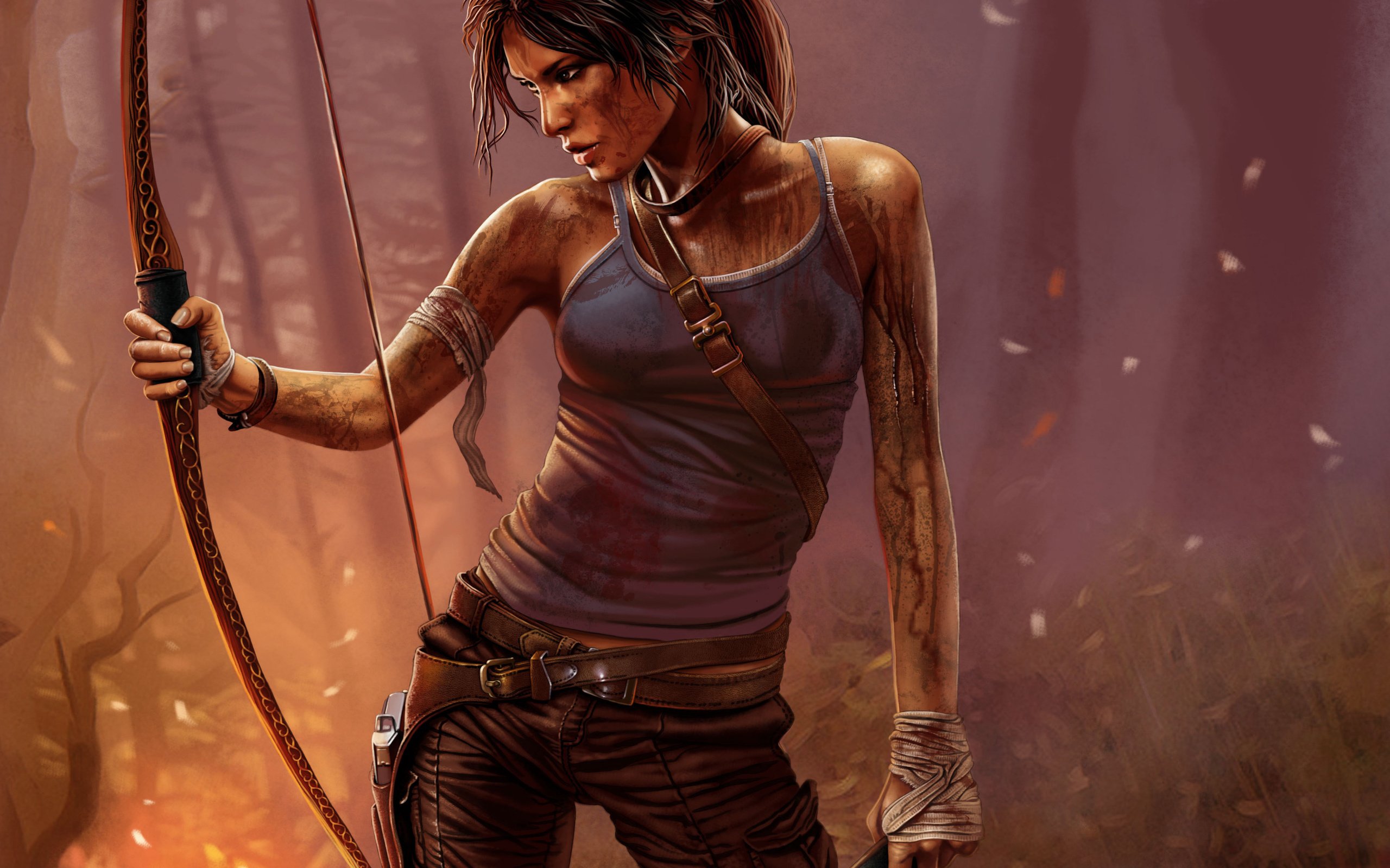 Игра где связывают девушку. Tomb Raider (игра, 2013).