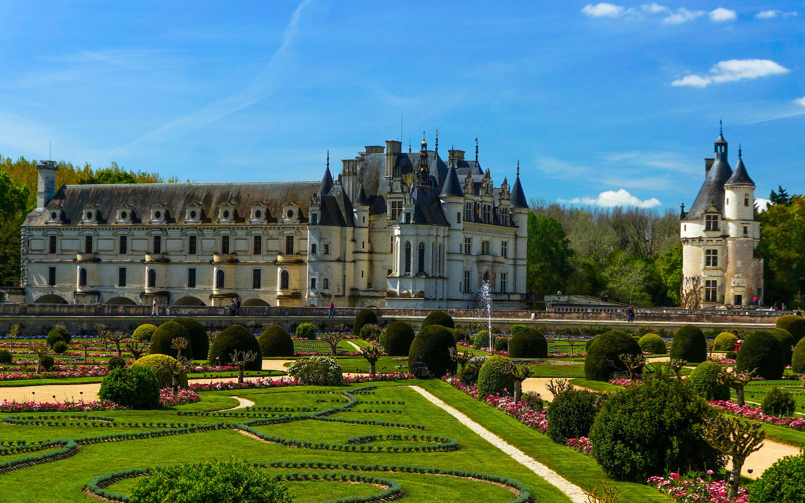 Обои замок, франция, шенонсо, замок шенонсо, эдр и луара, chenonceaux, castle, france, chenonceau, the castle of chenonceau, edr-et-loire разрешение 3200x2000 Загрузить