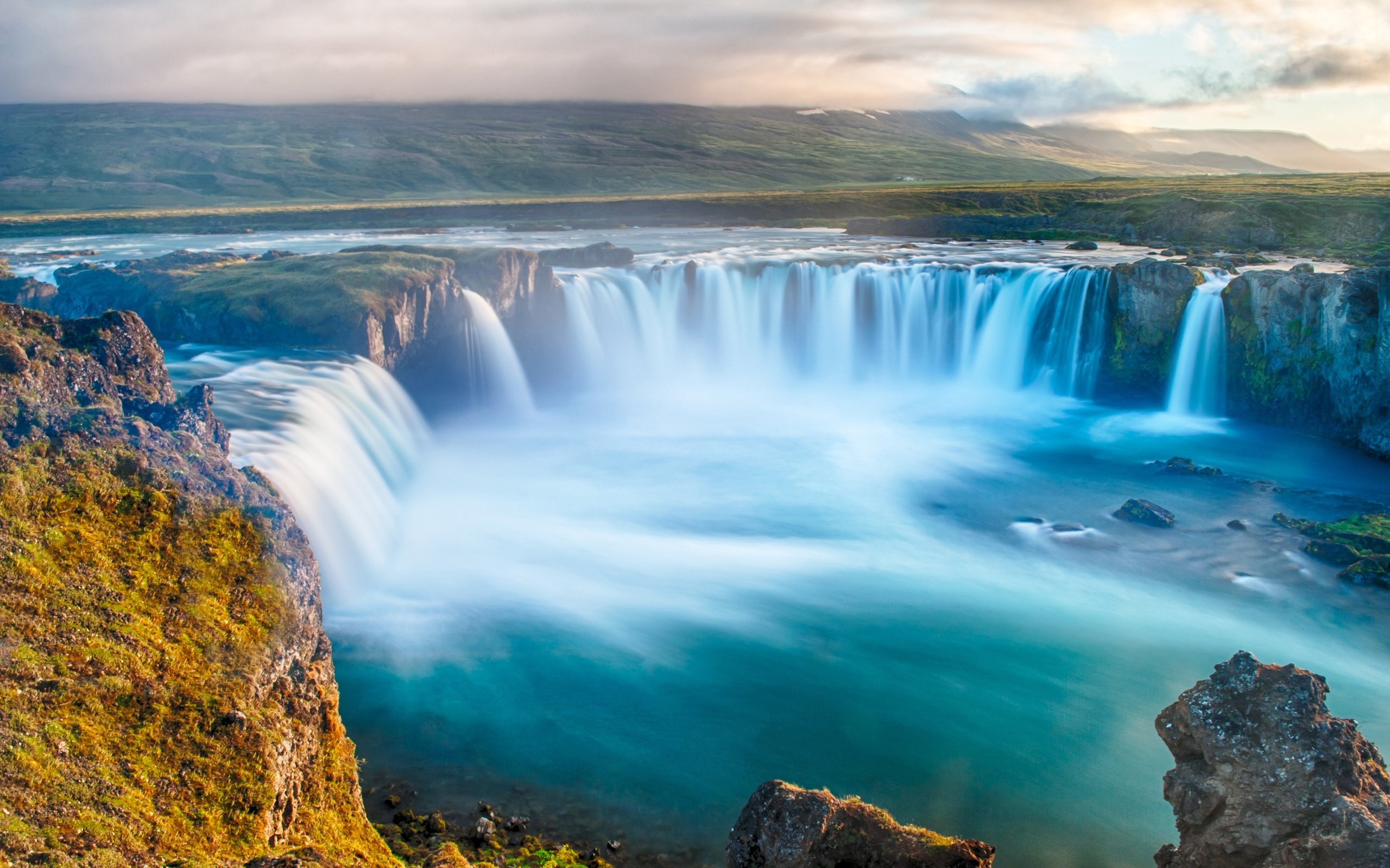 Обои водопад, мощь природы, waterfall, the power of nature разрешение 5000x3311 Загрузить