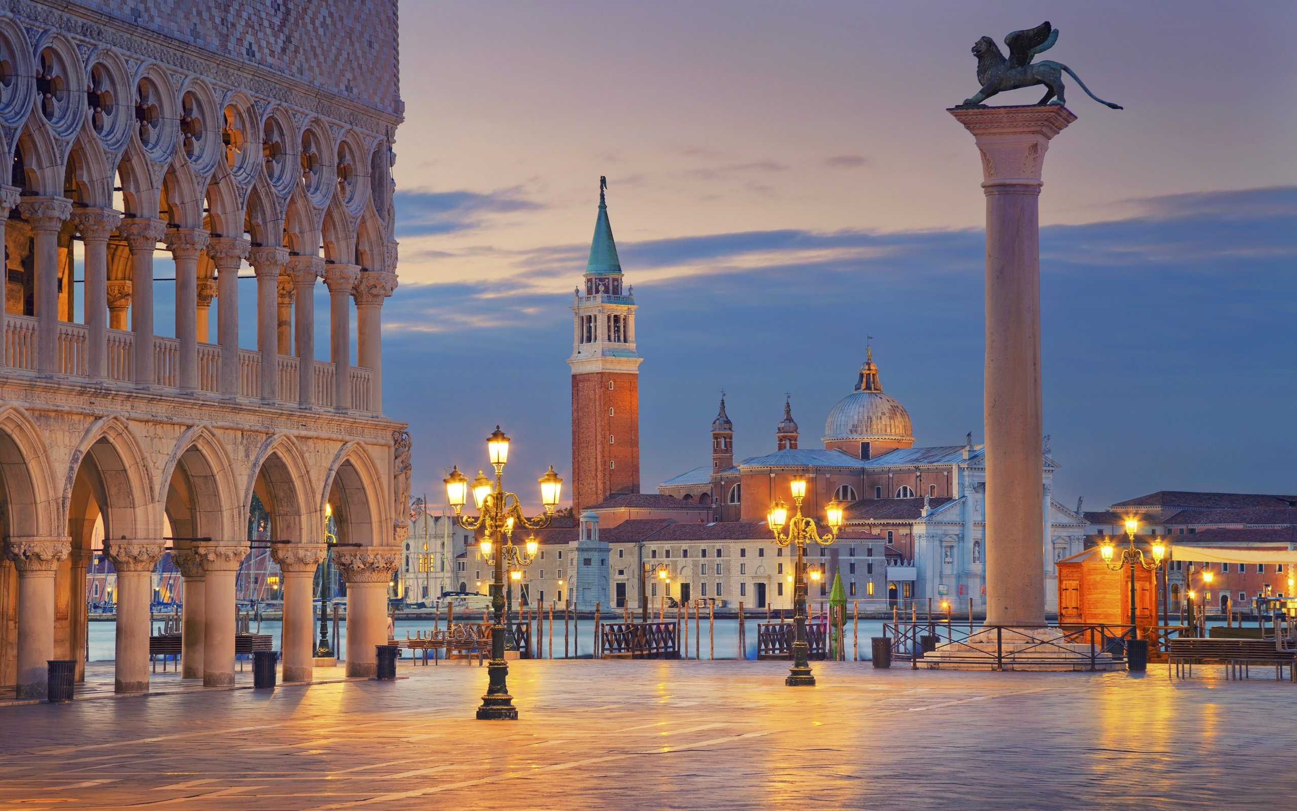страны архитекура солнце площадь сан марко Италия Венеция без смс