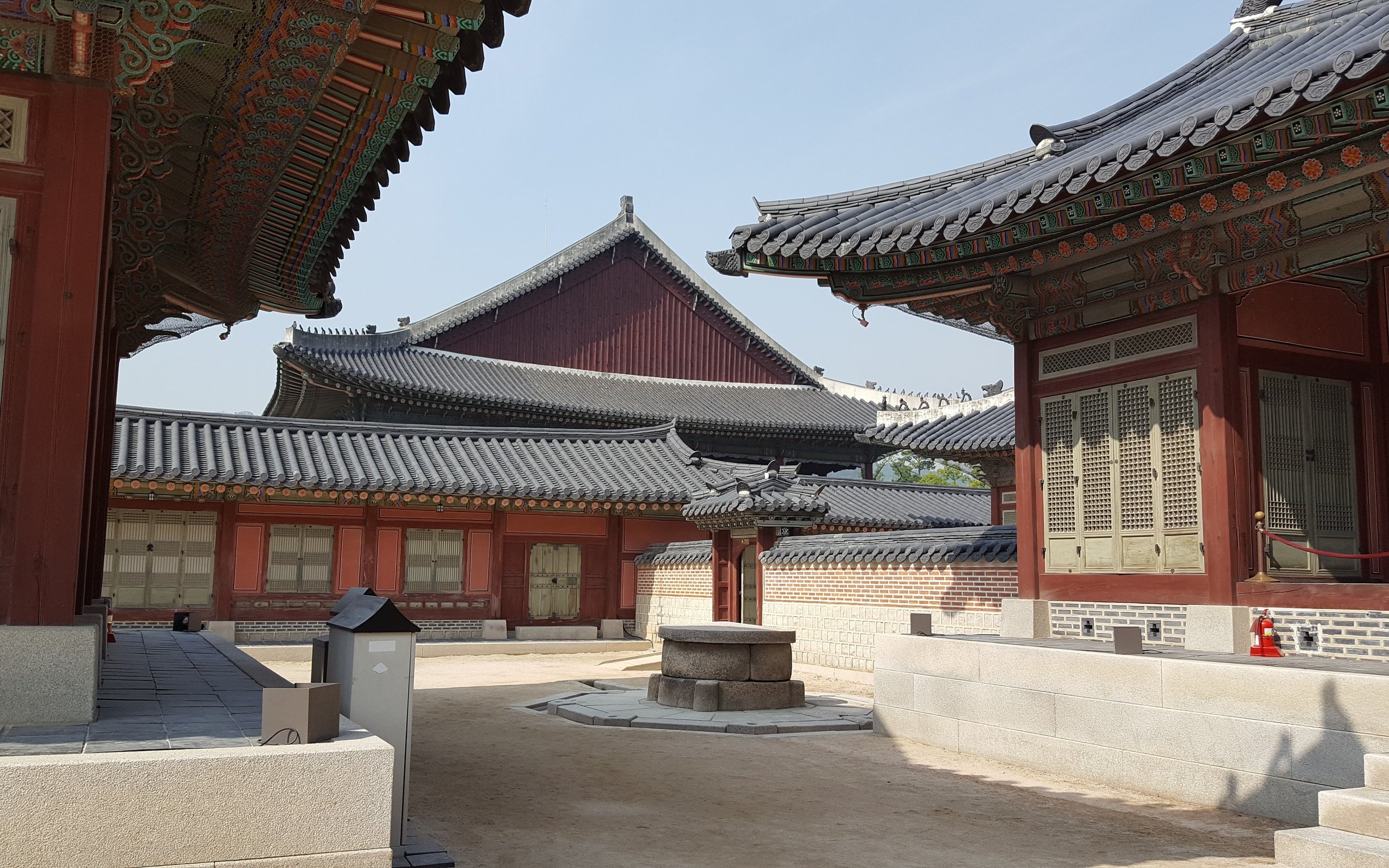 Обои здания, южная корея, традиционное здание, building, south korea, traditional building разрешение 5312x2988 Загрузить