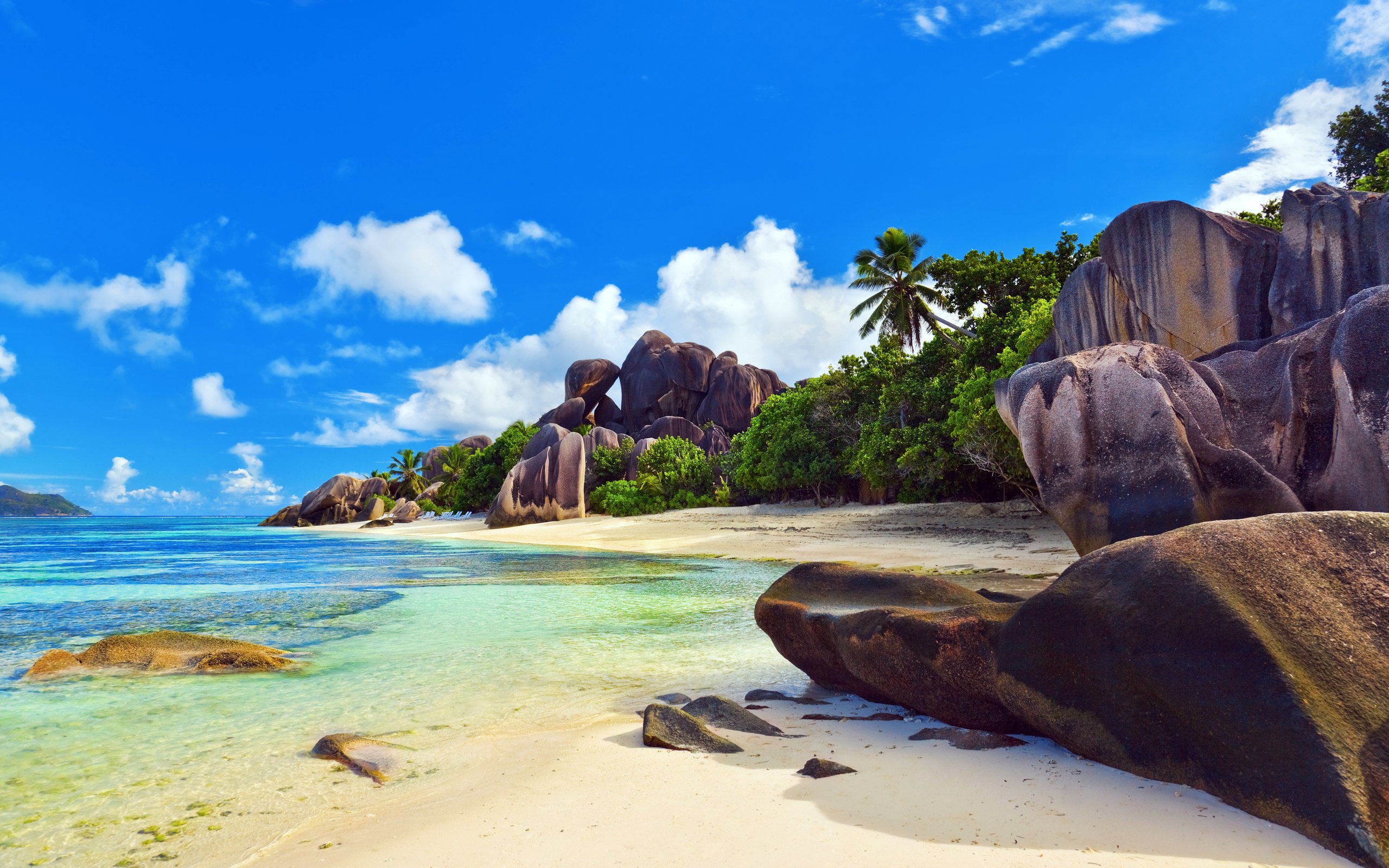 Обои море, пляж, тропики, сейшелы, sea, beach, tropics, seychelles разрешение 4246x2827 Загрузить