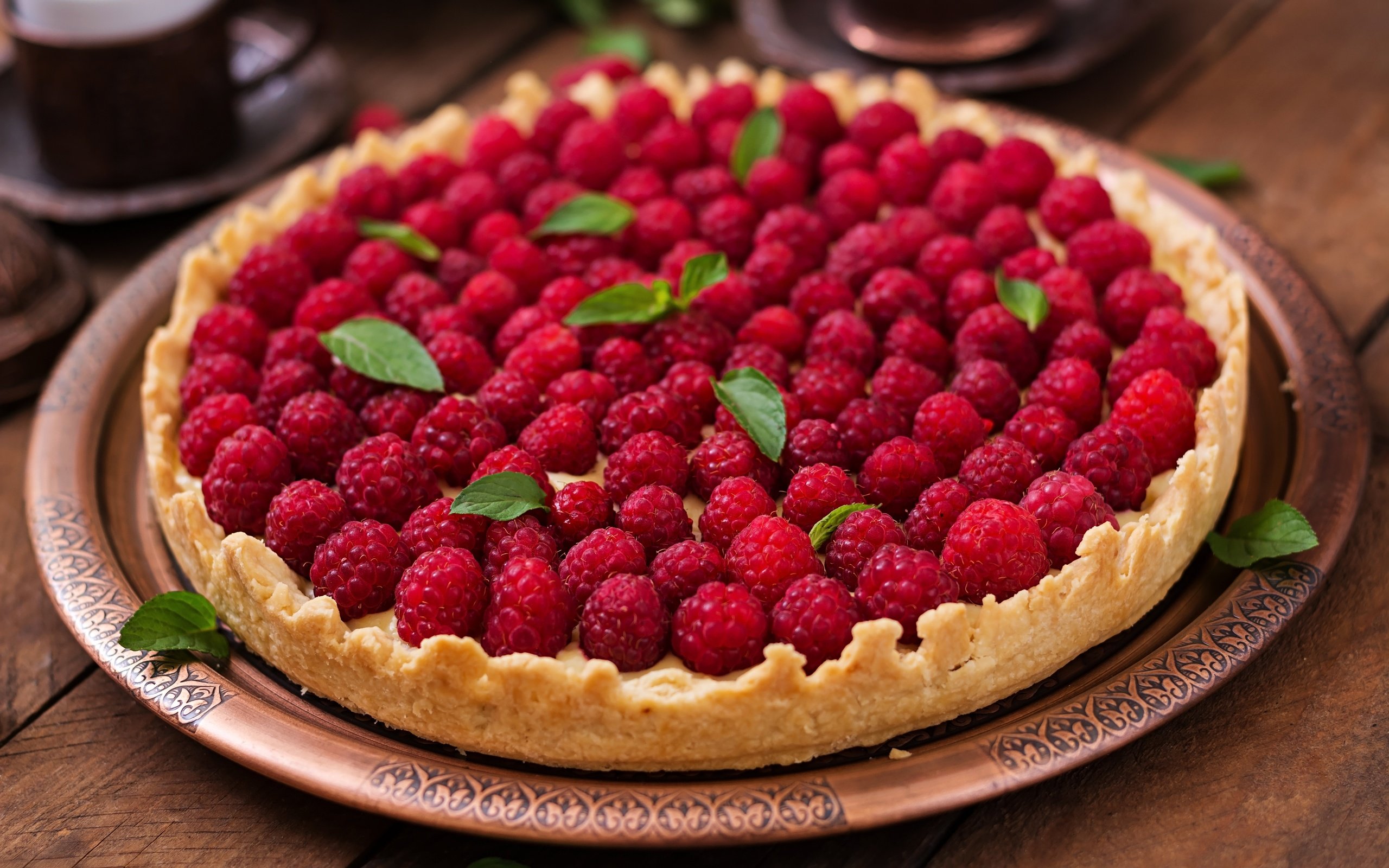 Обои малина, ягоды, много, выпечка, десерт, пирог, raspberry, berries, a lot, cakes, dessert, pie разрешение 6000x4000 Загрузить