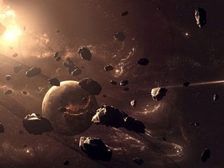 Обои планеты, небосвод, метеориты, размеры, planet, the sky, meteorites, dimensions разрешение 1920x1080 Загрузить